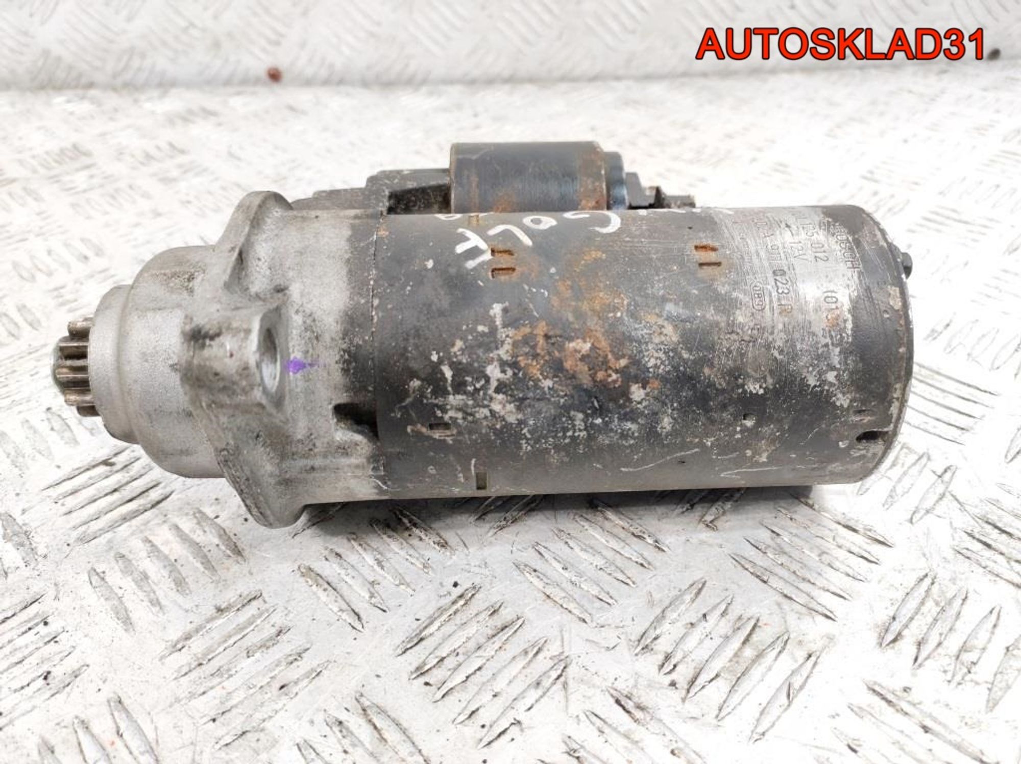 Стартер VW Golf 4 1,9 Дизель 02A911023R, 4500 рублей, Дубовое