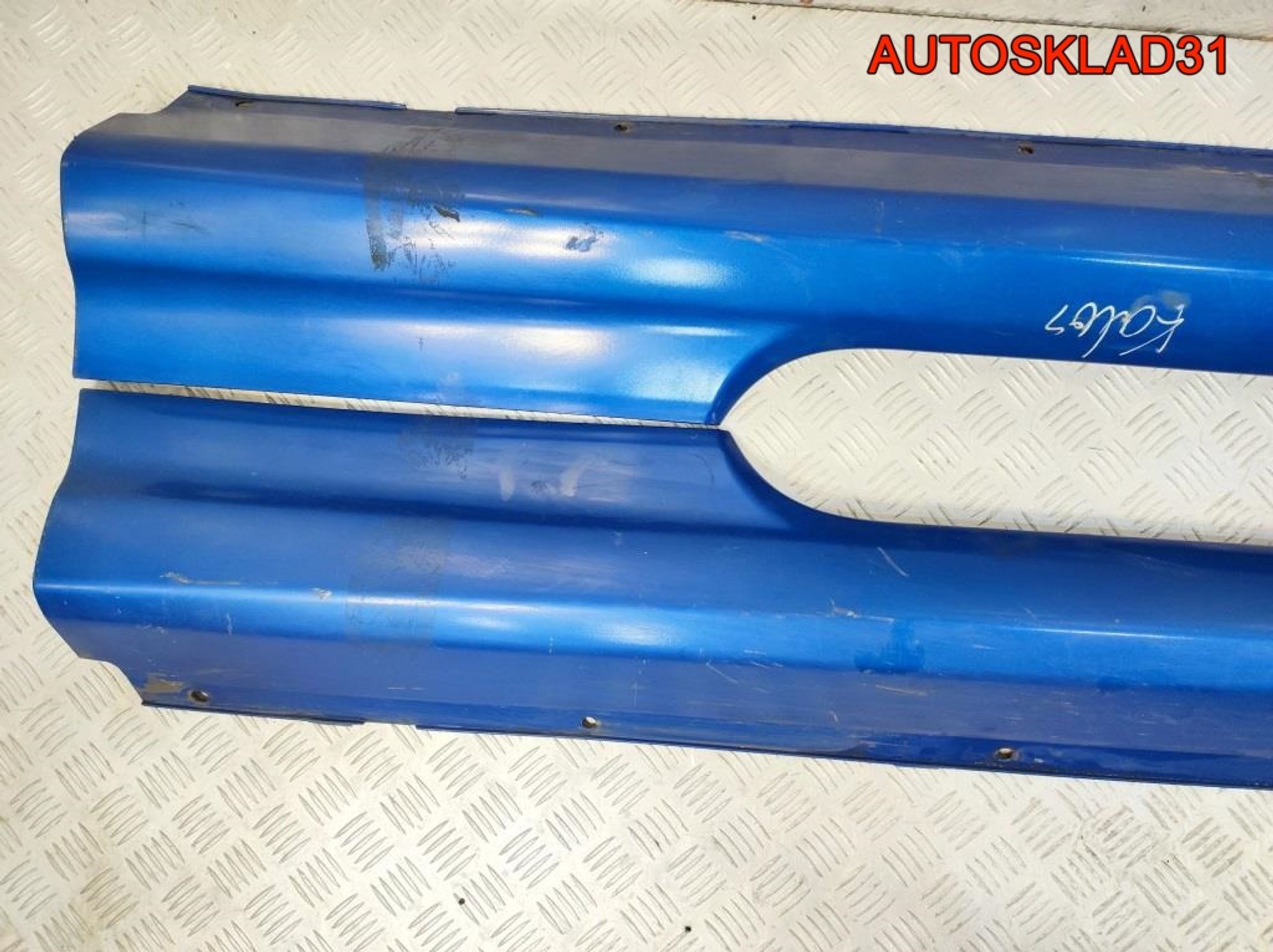 Накладка на порог Комплект Daewoo Kalos 96600363, 3300 рублей, Дубовое