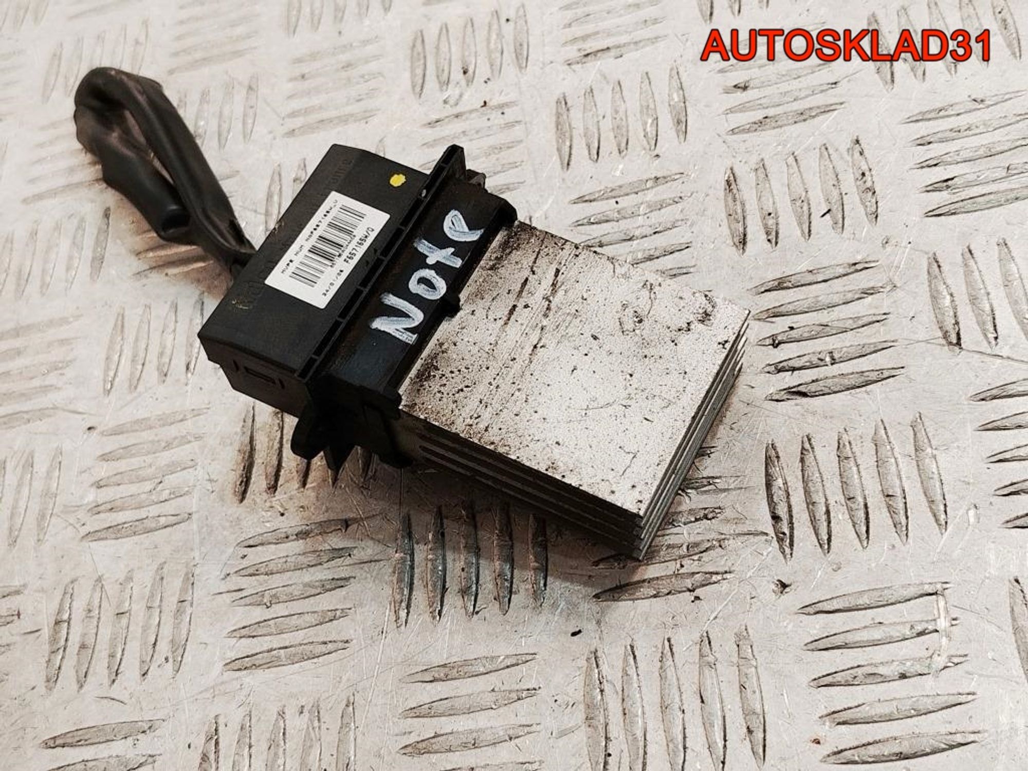 Резистор отопителя Nissan Note E11 F657165W, 1500 рублей, Дубовое