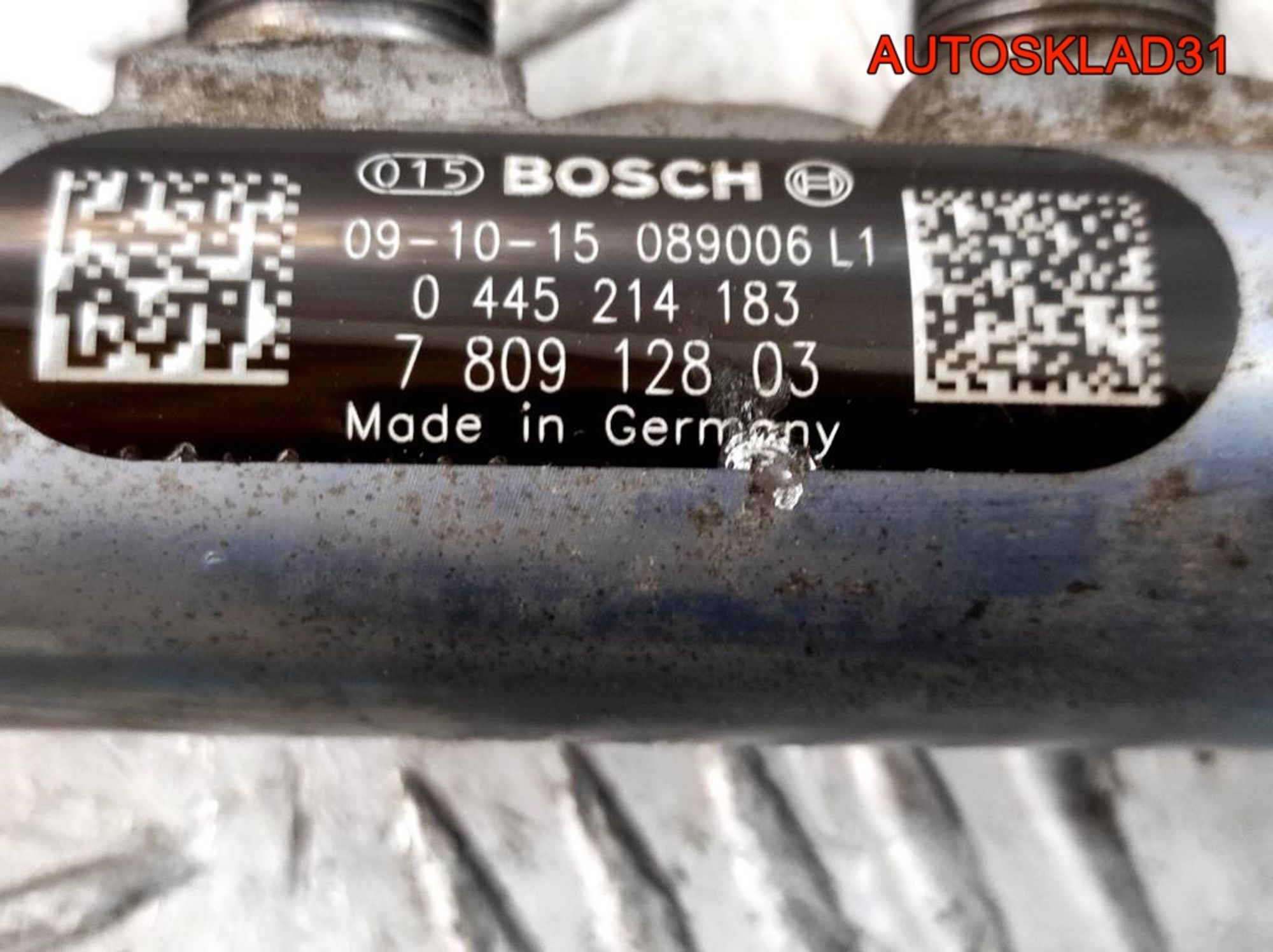 Рейка топливная BMW E90 2.0 N47D20A 13537809128, 4000 рублей, Дубовое