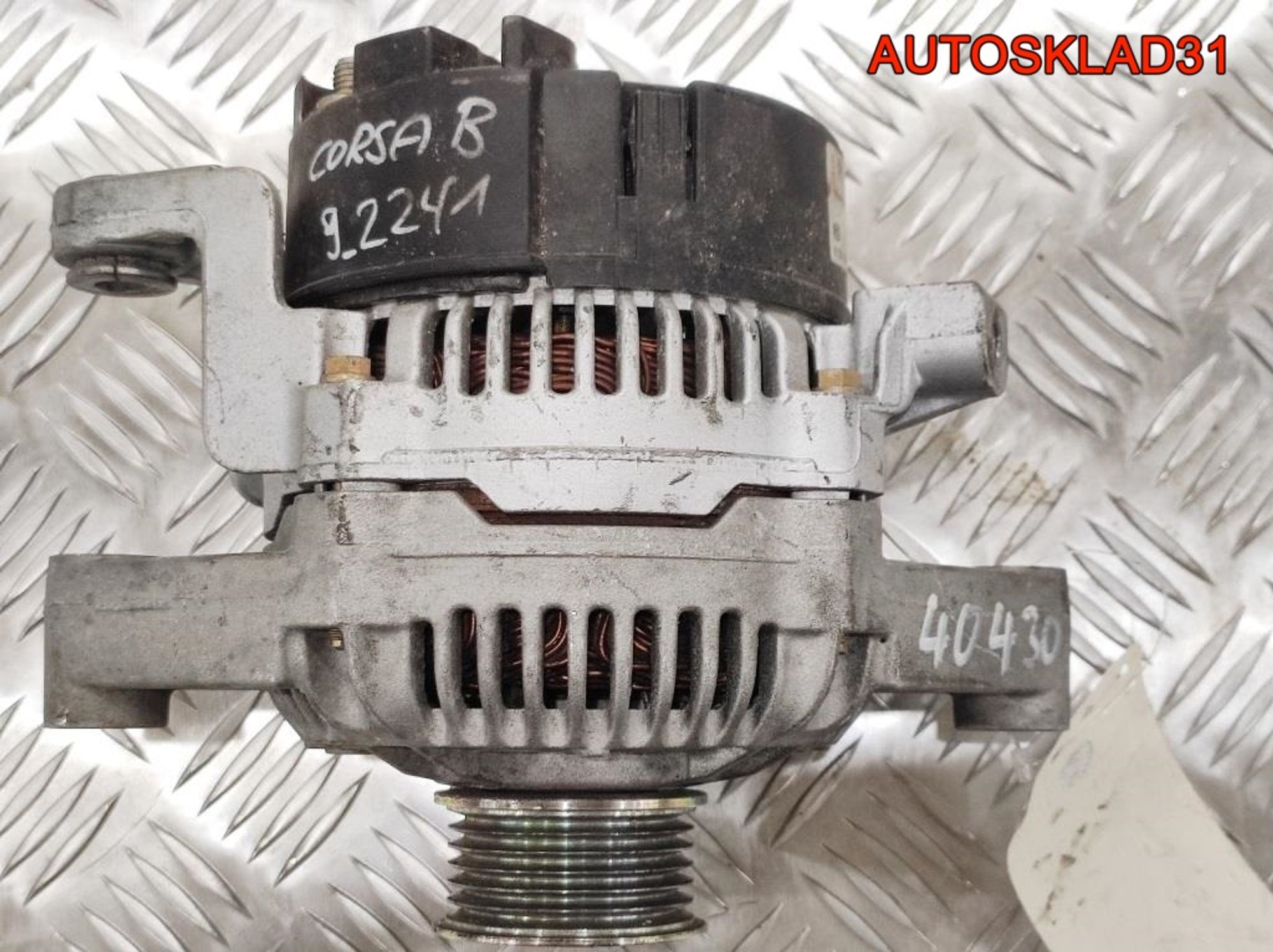 Генератор 55A Opel Corsa B 1,4 Бензин 0123100001, 4000 рублей, Дубовое