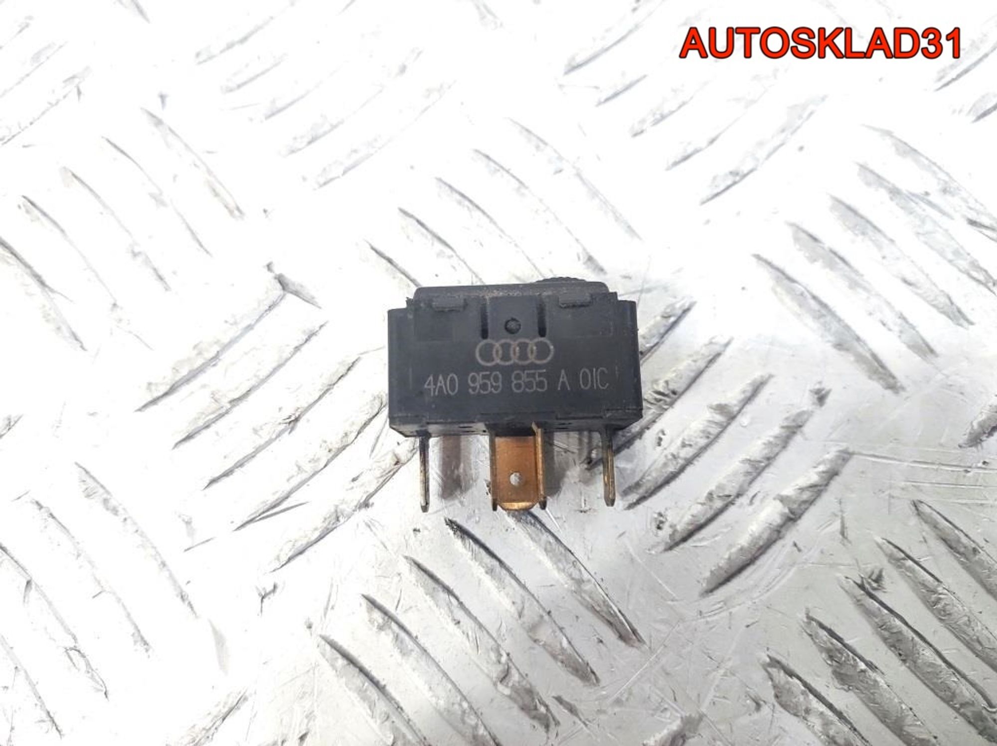 Кнопка стеклоподъемника Audi 100 C4 4A0959855A, 500 рублей, Дубовое