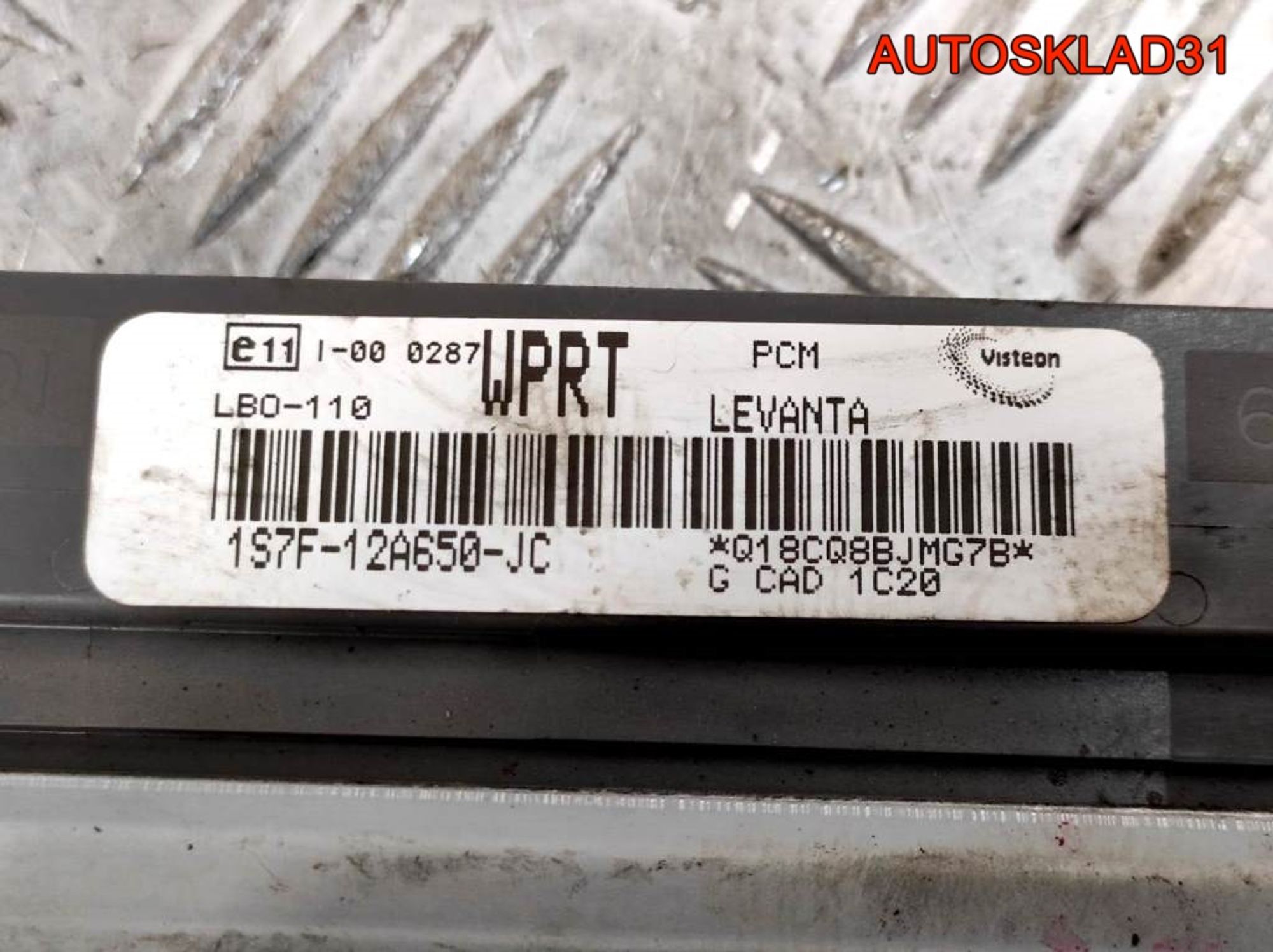 Блок ЭБУ Ford Mondeo 3 1,8 Бензин 1S7F12A650JC, 2700 рублей, Дубовое