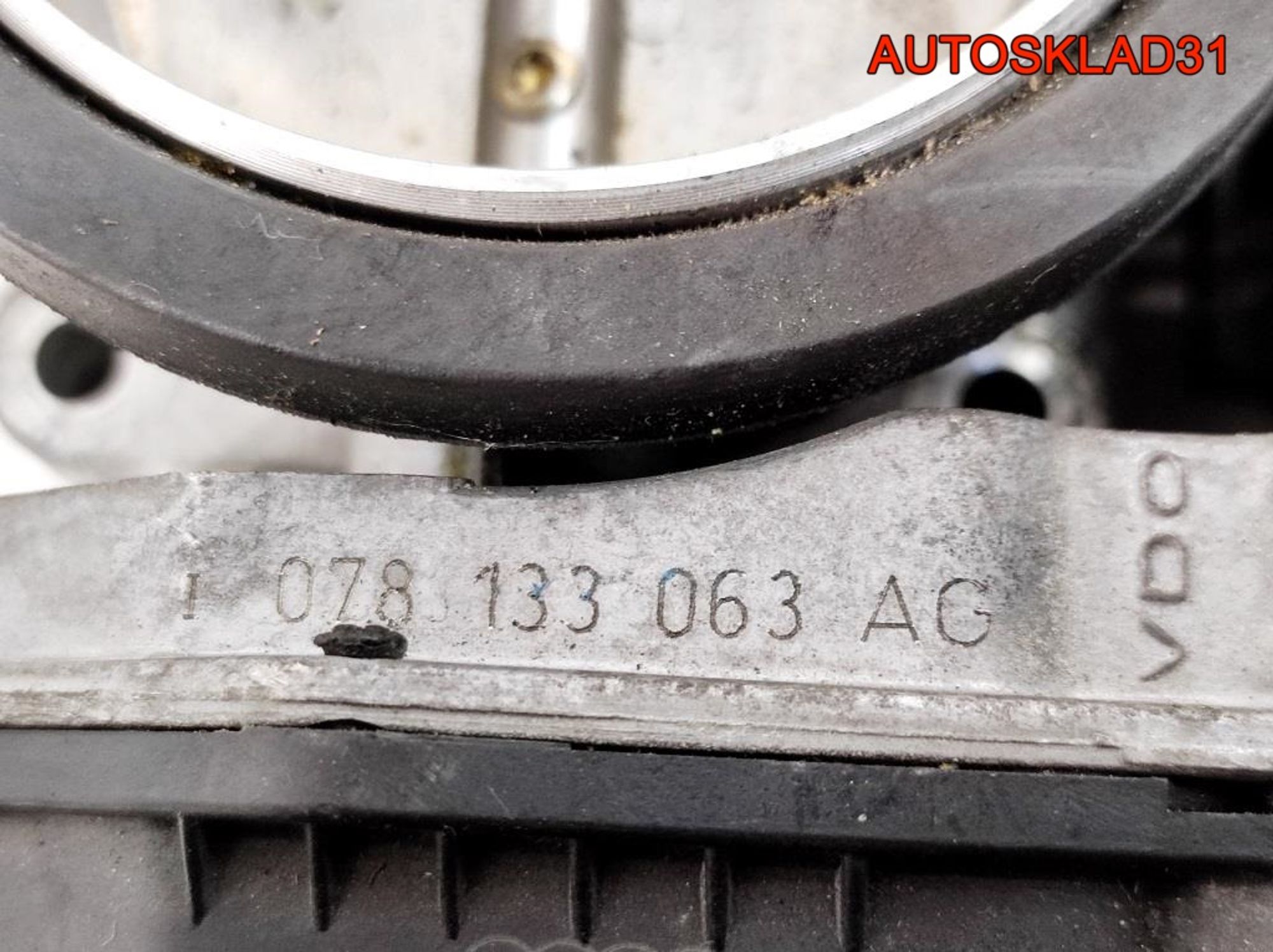 Заслонка дроссельная Audi A6 C5 078133063AG Бензин, 2700 рублей, Дубовое