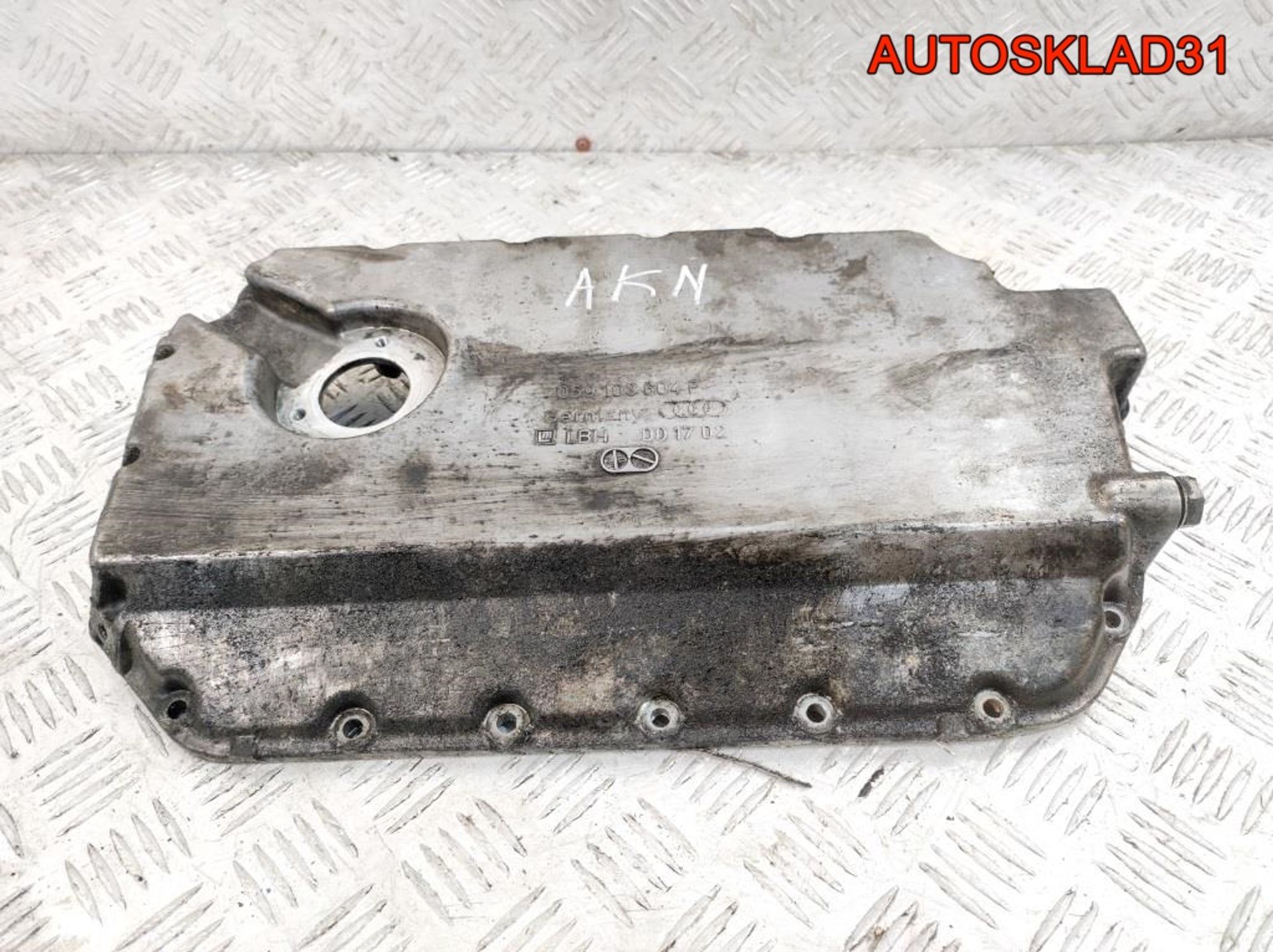 Поддон двигателя Audi A6 C5 2,5 AKN Дизель 059103604F, 5000 рублей, Дубовое