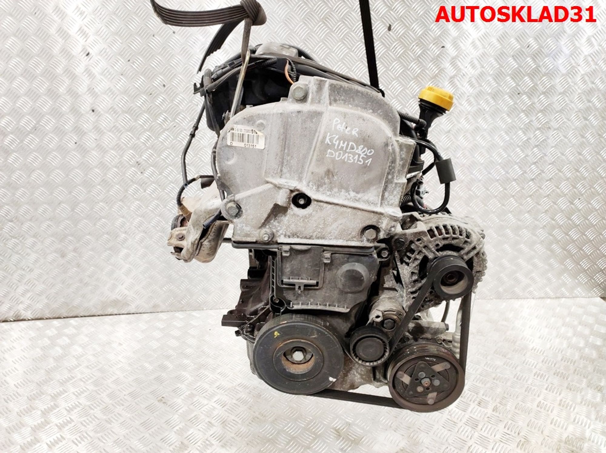 Двигатель K4M 800 Renault Clio 3 1,6 Бензин, 100000 рублей, Дубовое
