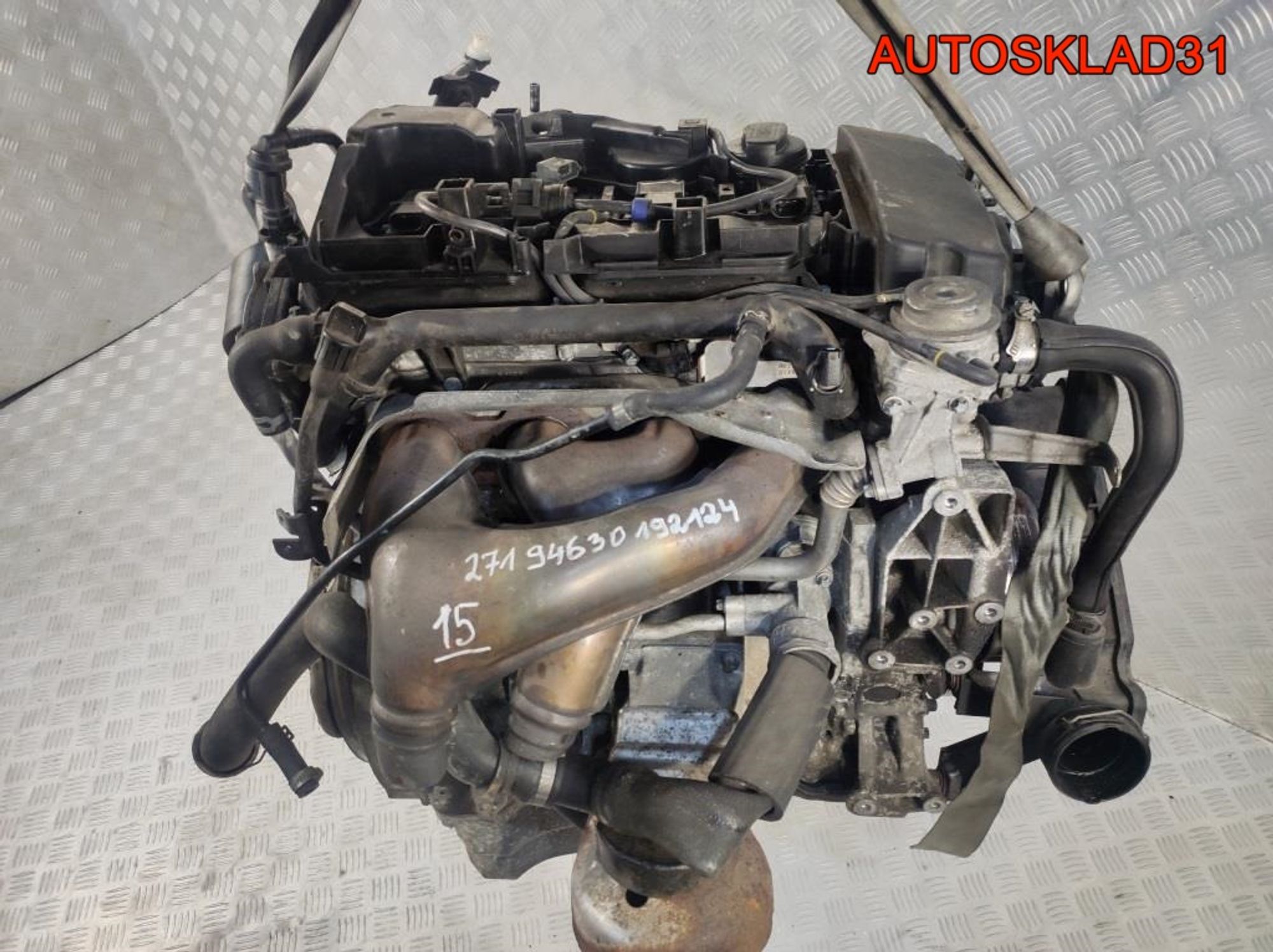 Двигатель M271.946 Mercedes W203 1.8 Компрессор, 70000 рублей, Дубовое