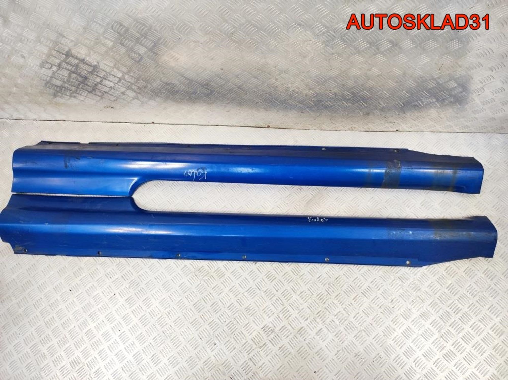 Накладка на порог Комплект Daewoo Kalos 96600363, 3300 рублей, Дубовое