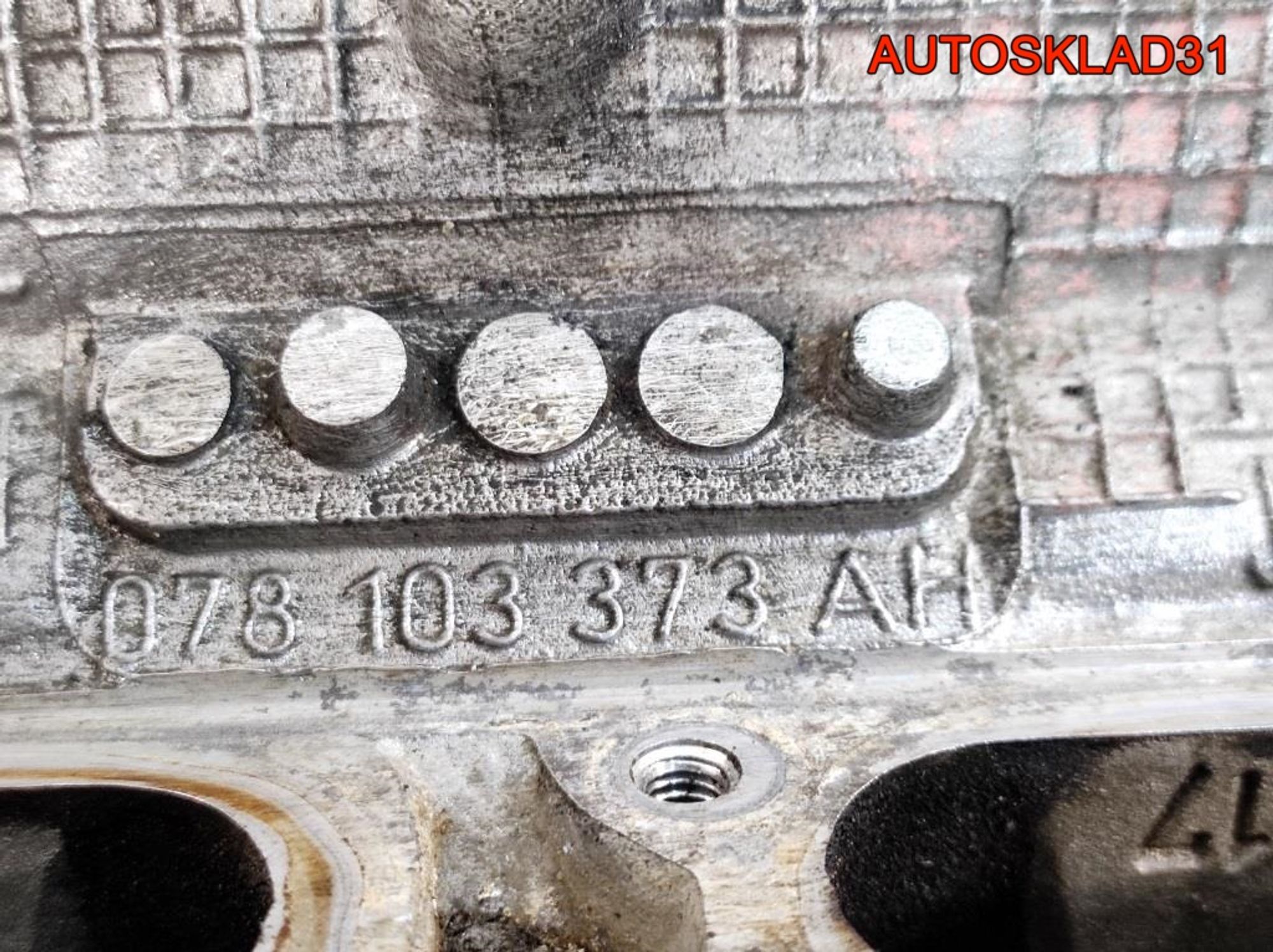 Головка блока левая Audi A6 C5 2,4 ARJ Бензин 078103373AH, 15000 рублей, Дубовое