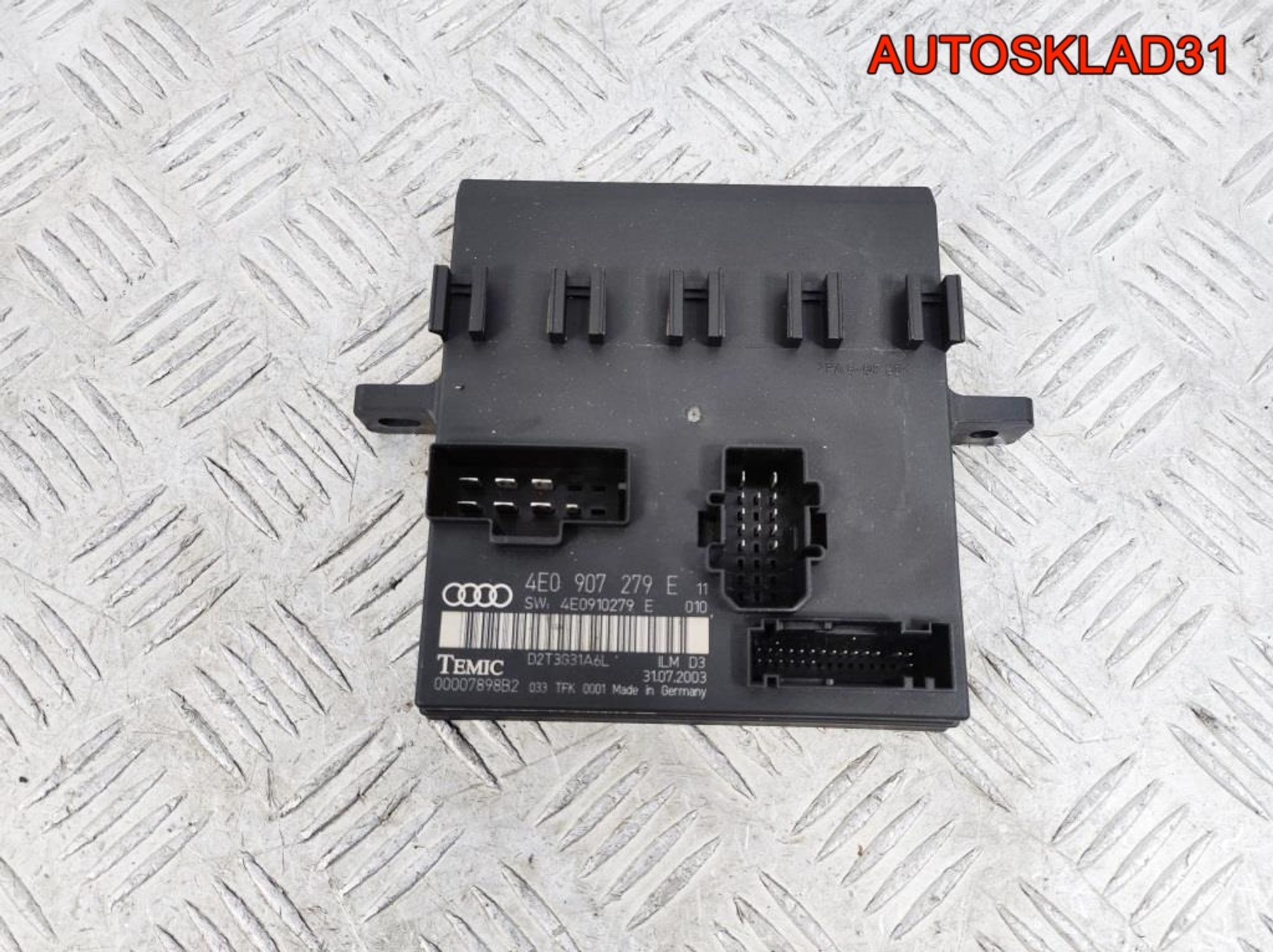 Блок комфорта Audi A8 D3 4E0907279E, 2500 рублей, Дубовое