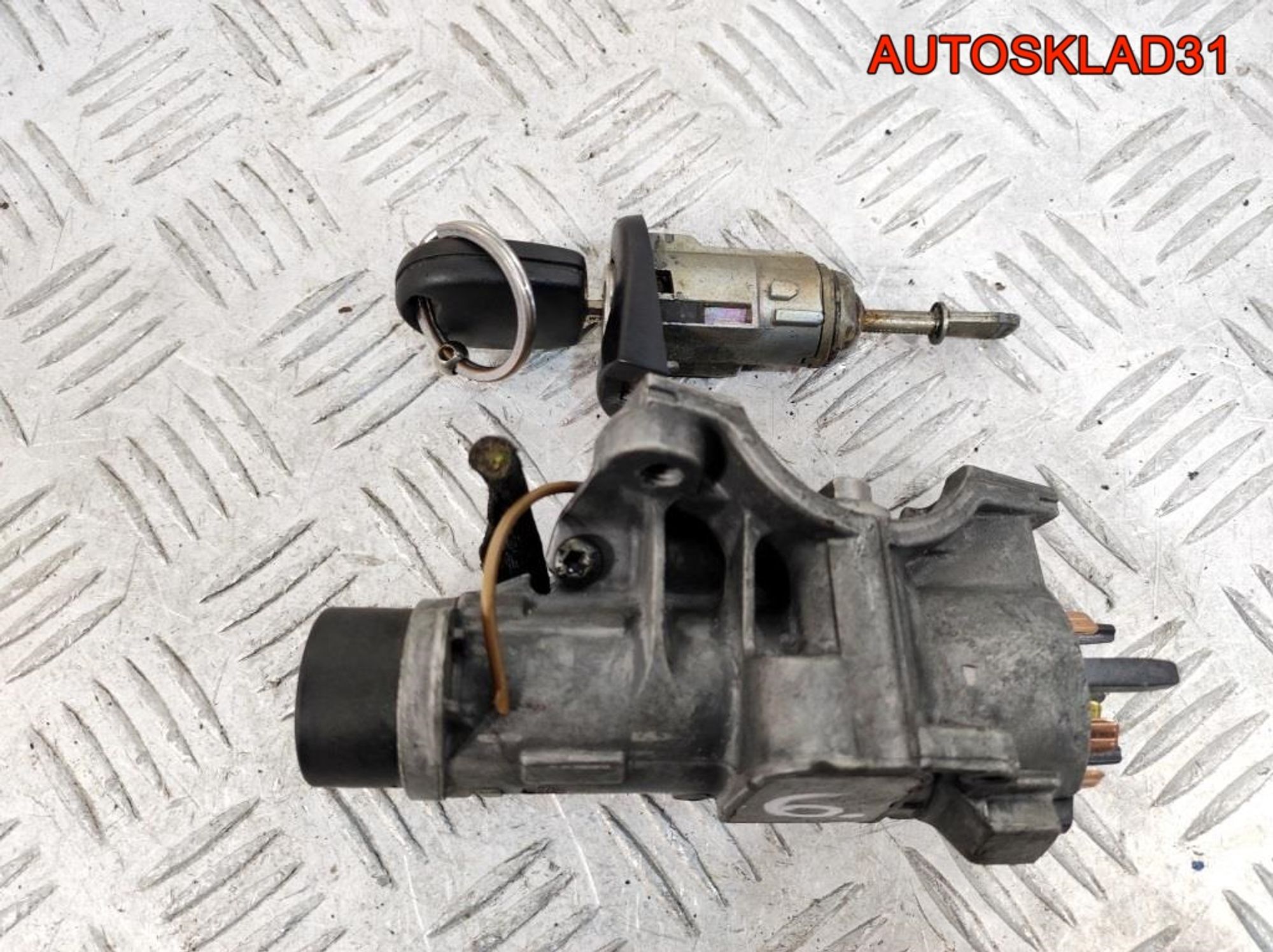 Замок зажигания комплект 6 Skoda Fabia 4B0905851C, 3600 рублей, Дубовое