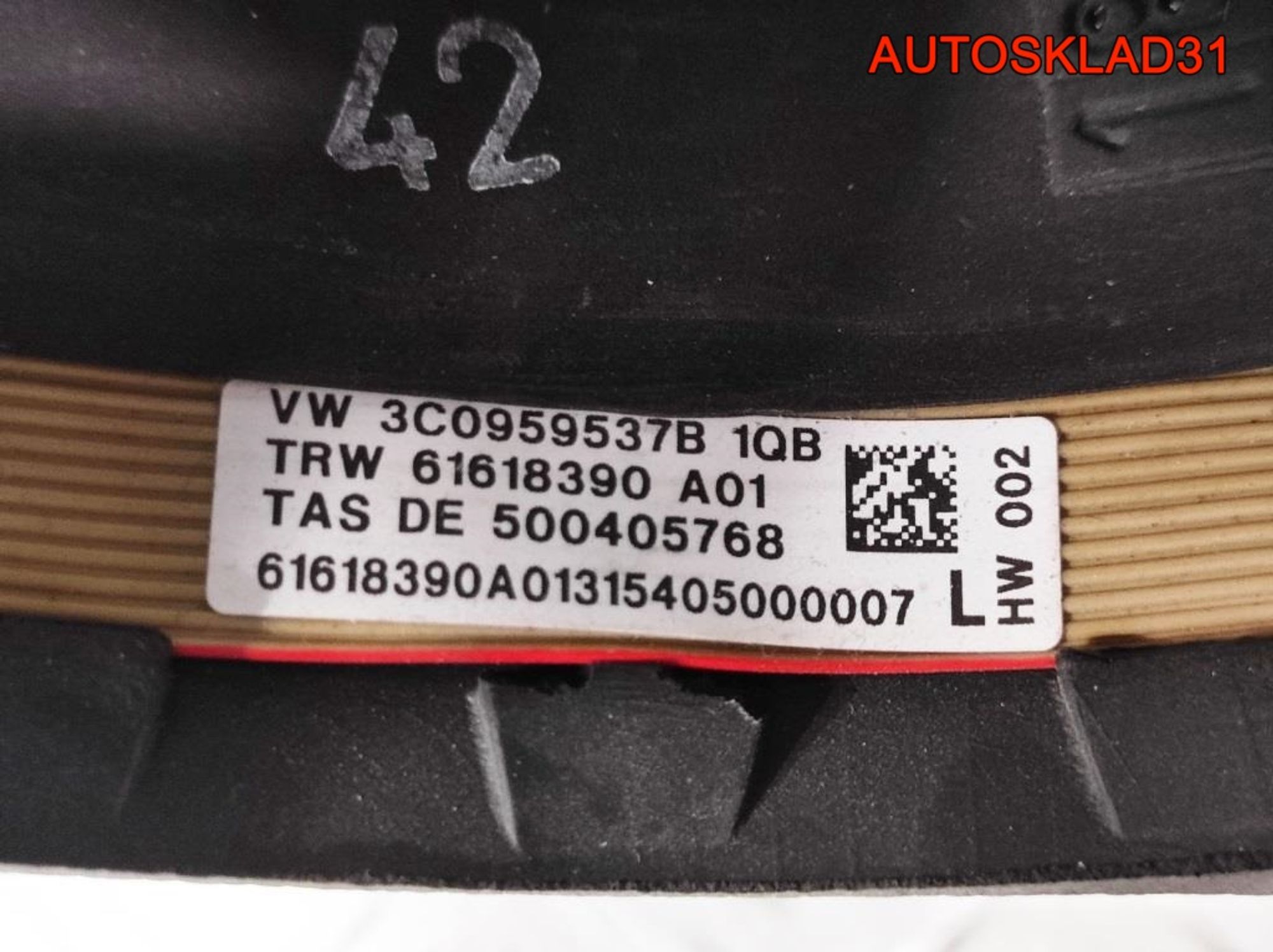 Рулевое колесо кожа VW Passat B6 3C0419091LE74, 4500 рублей, Дубовое