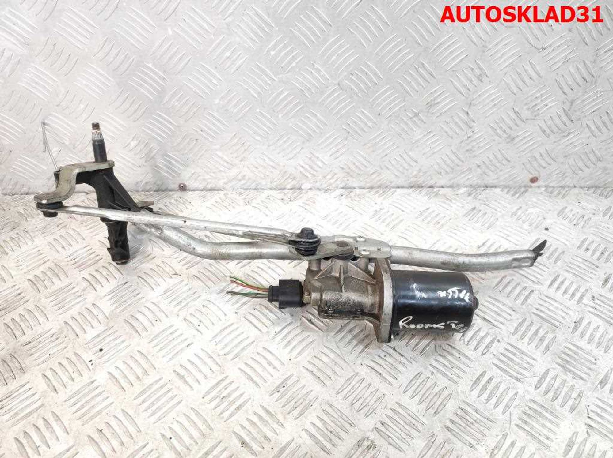 Трапеция стеклоочистителя ДЕФЕКТ Skoda Fabia 2 5J1955113C, 2500 рублей, Дубовое