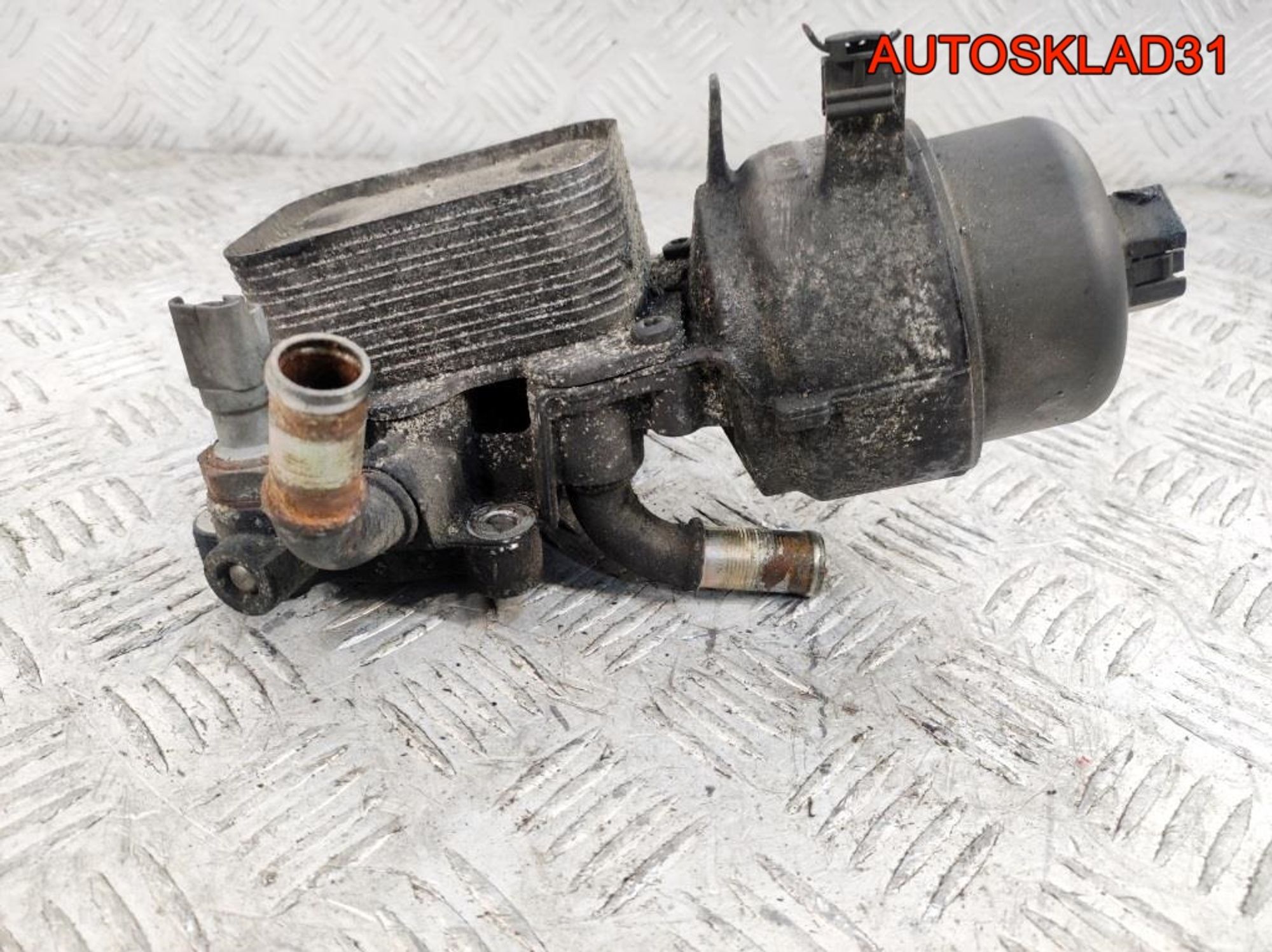 Корпус масляного фильтра Citroen C5 2.0 HDI 9656830180, 1000 рублей, Дубовое