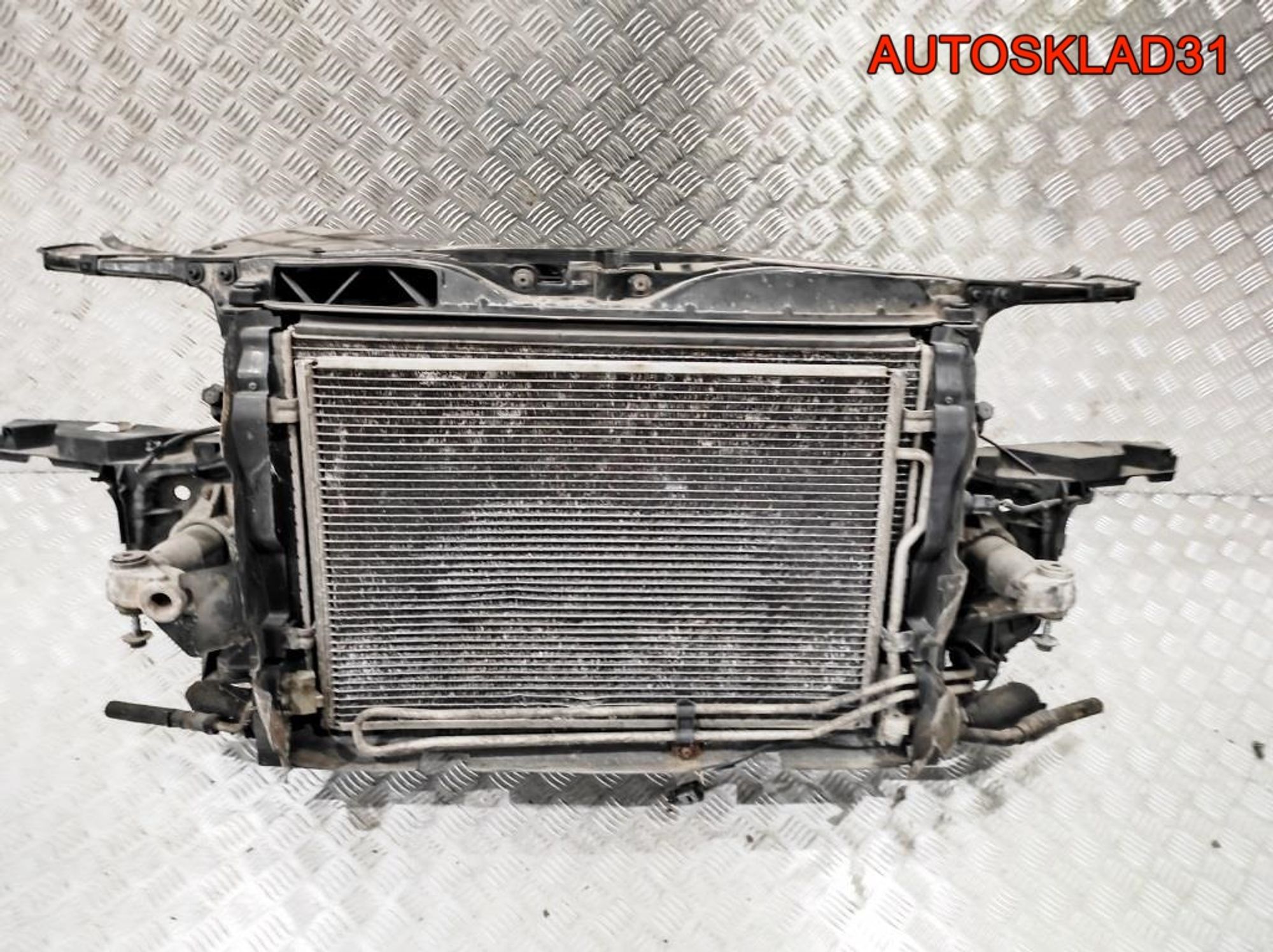 Панель передняя в сборе Audi A4 B6 2,5 Дизель (Р), 20000 рублей, Дубовое