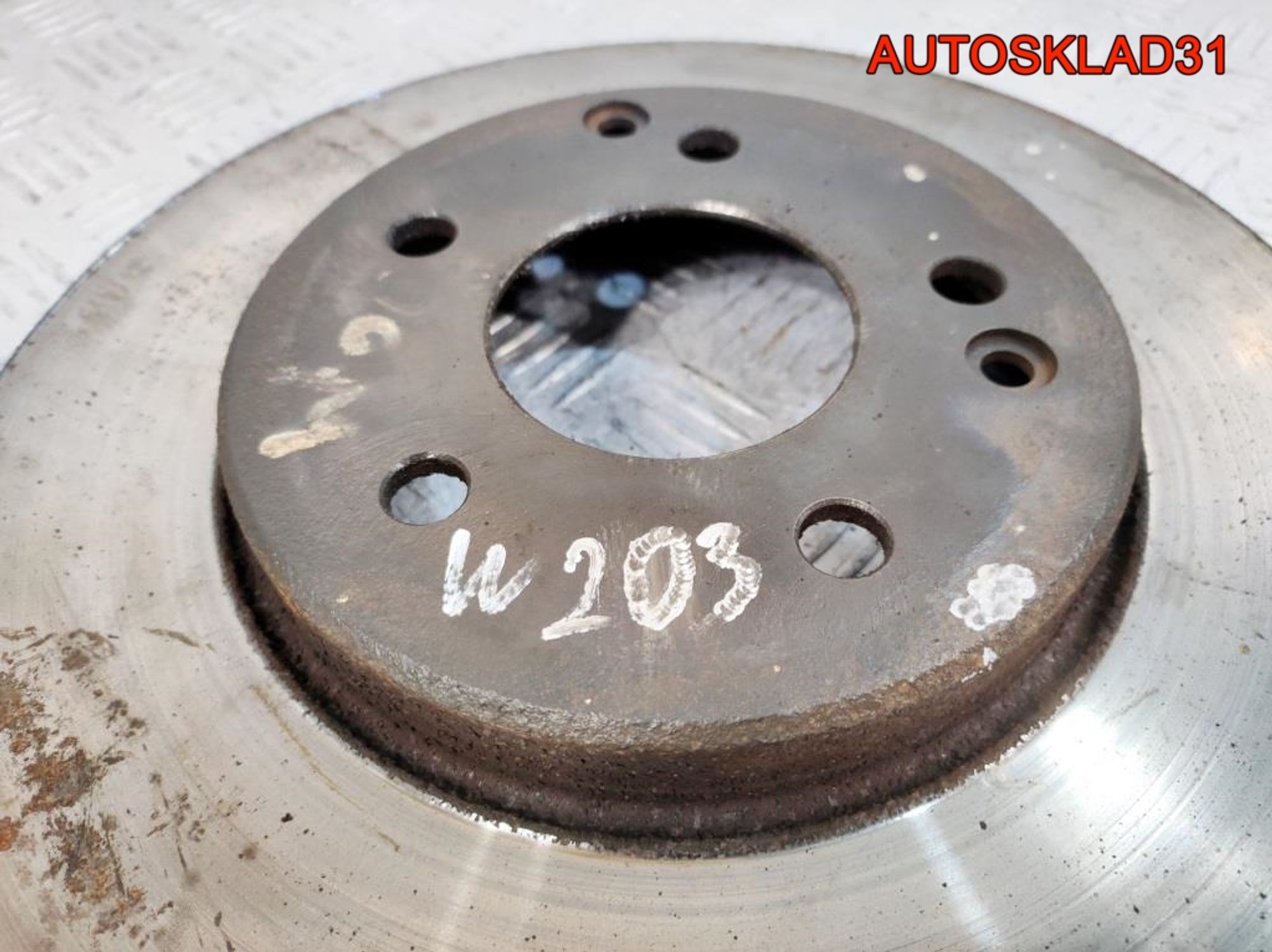 Диск тормозной передний Mercedes Benz W203 A2034210312, 1000 рублей, Дубовое