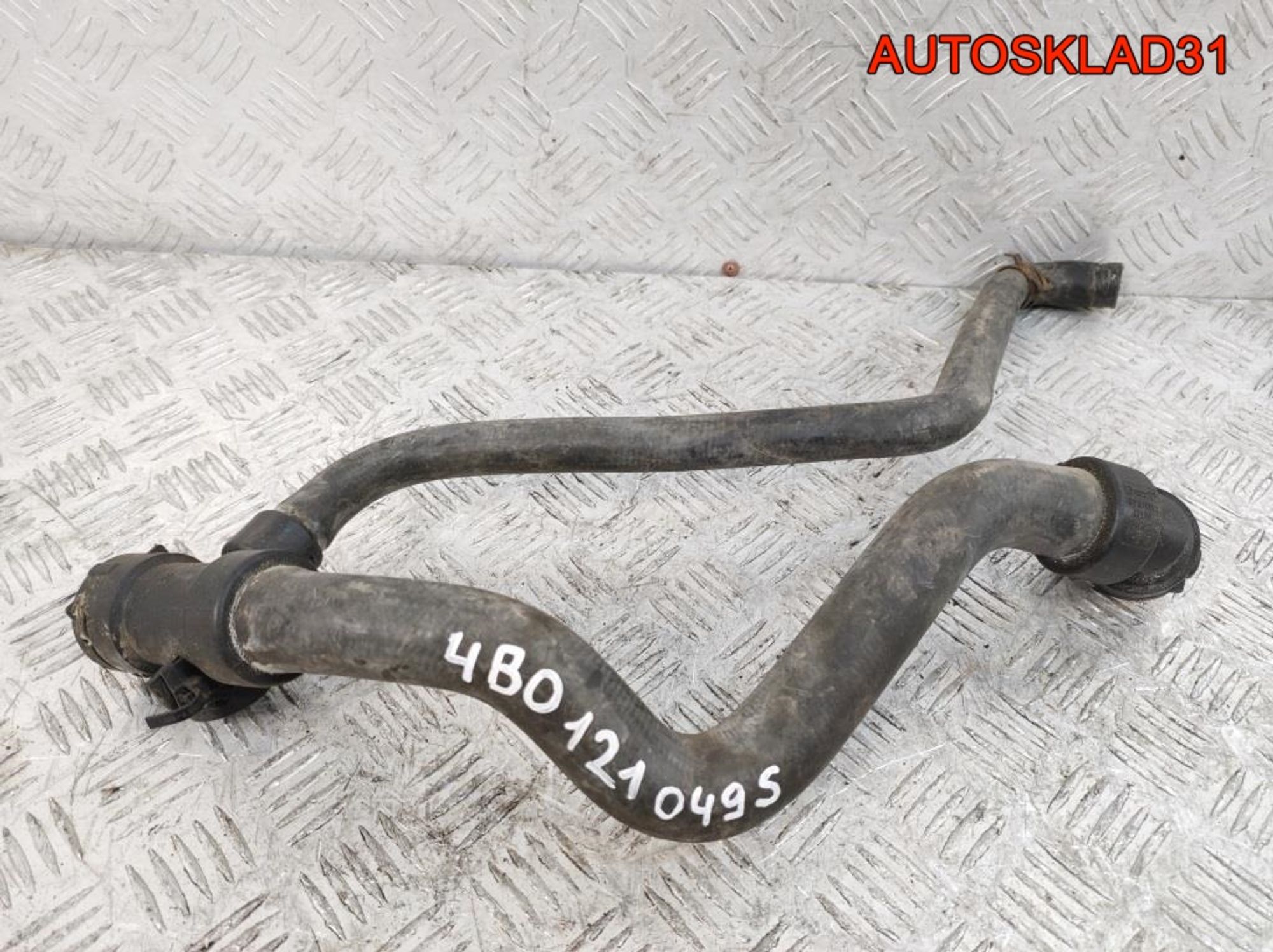 Патрубок радиатора VW Passat B5+ 1,9 Дизель 4B0121049S, 1500 рублей, Дубовое