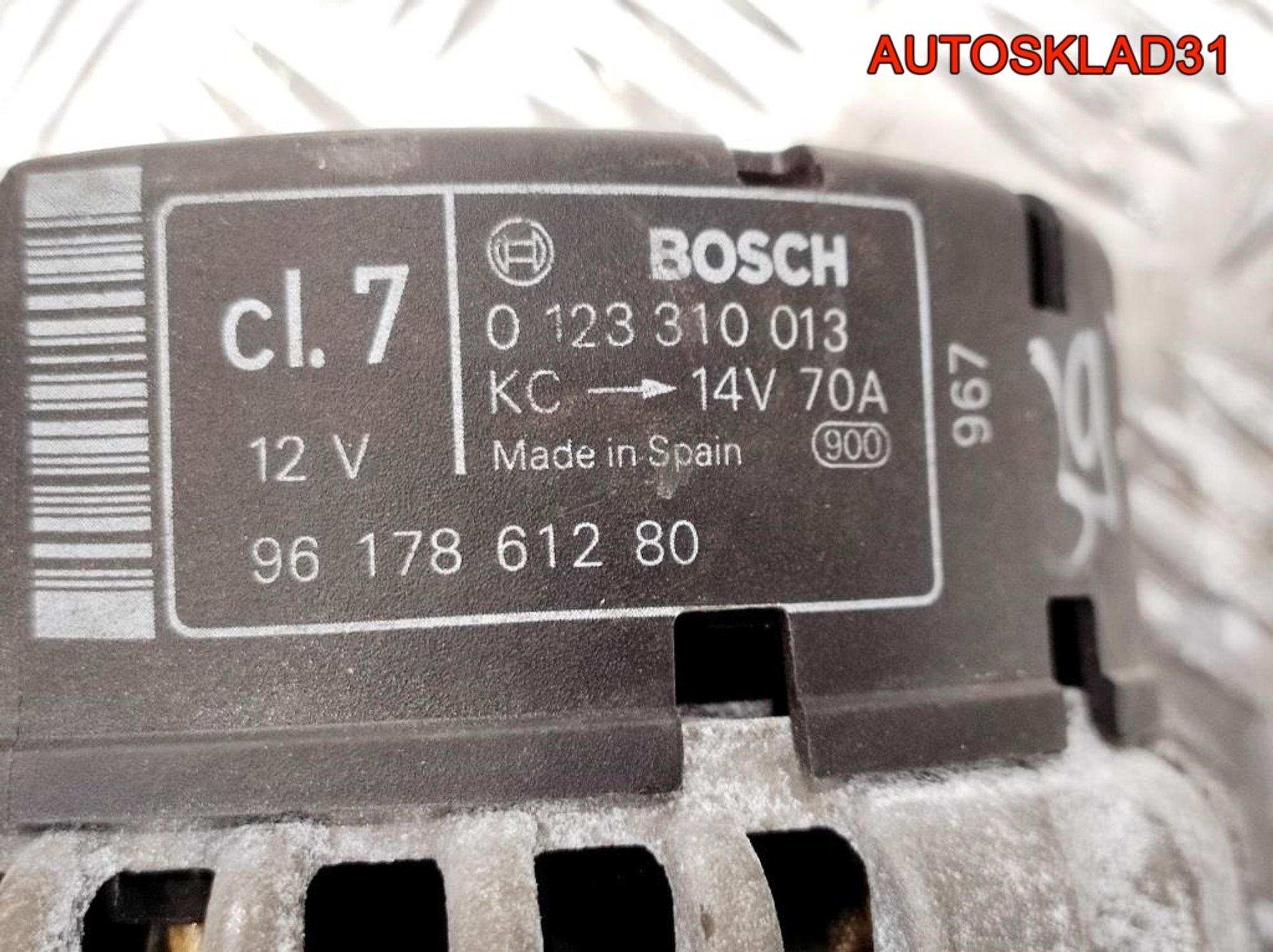 Генератор 70A Citroen Berlingo M49 0123310013 (Р), 8000 рублей, Дубовое