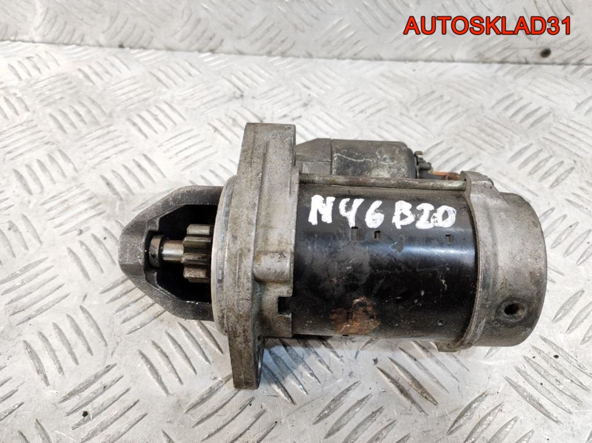 Стартер BMW E90 2,0 N46B20B Бензин 12417523450, 6800 рублей, Дубовое