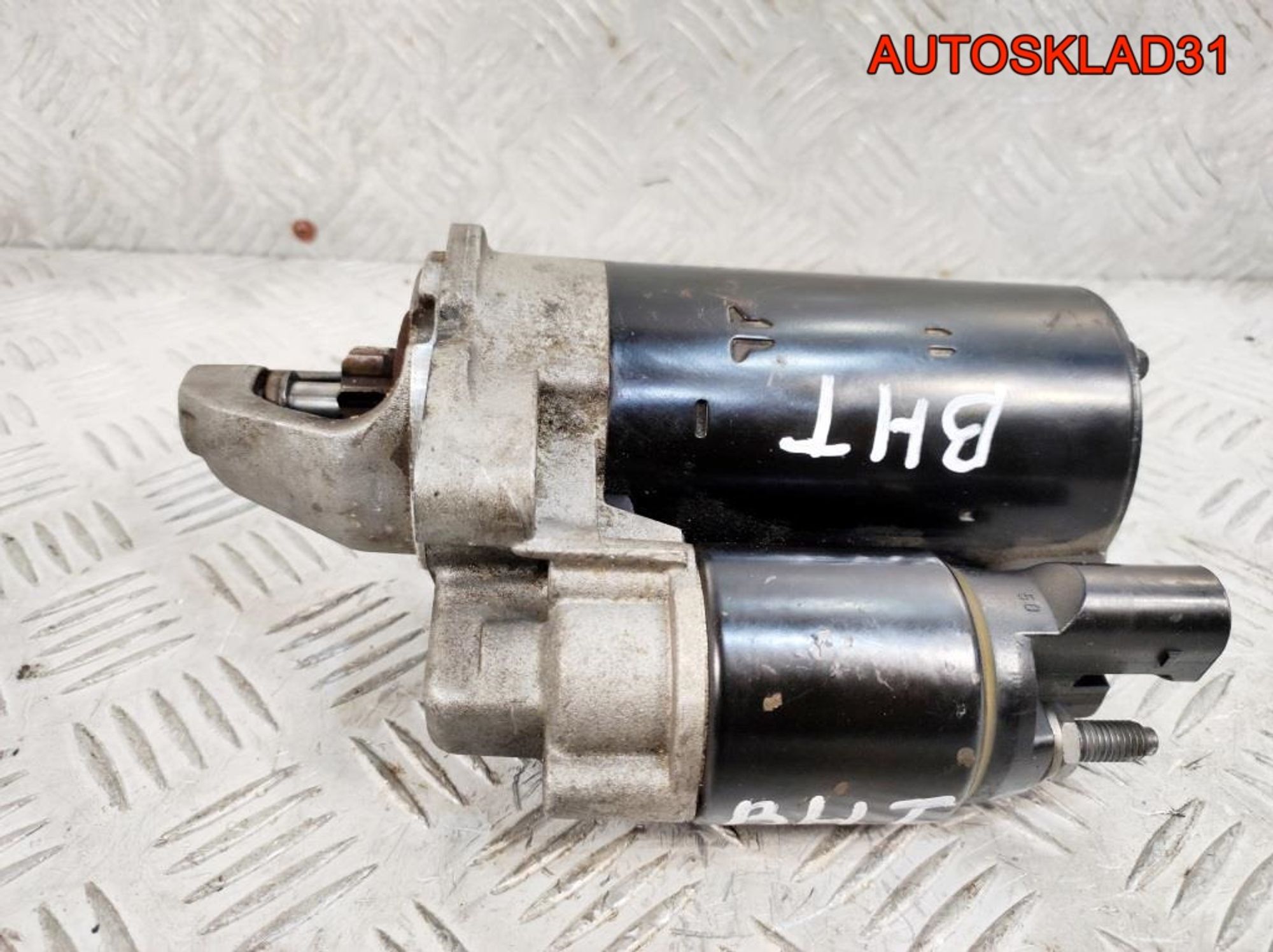 Стартер Audi A8 D3 6.0BHT Бензин 07C911023D, 5400 рублей, Дубовое