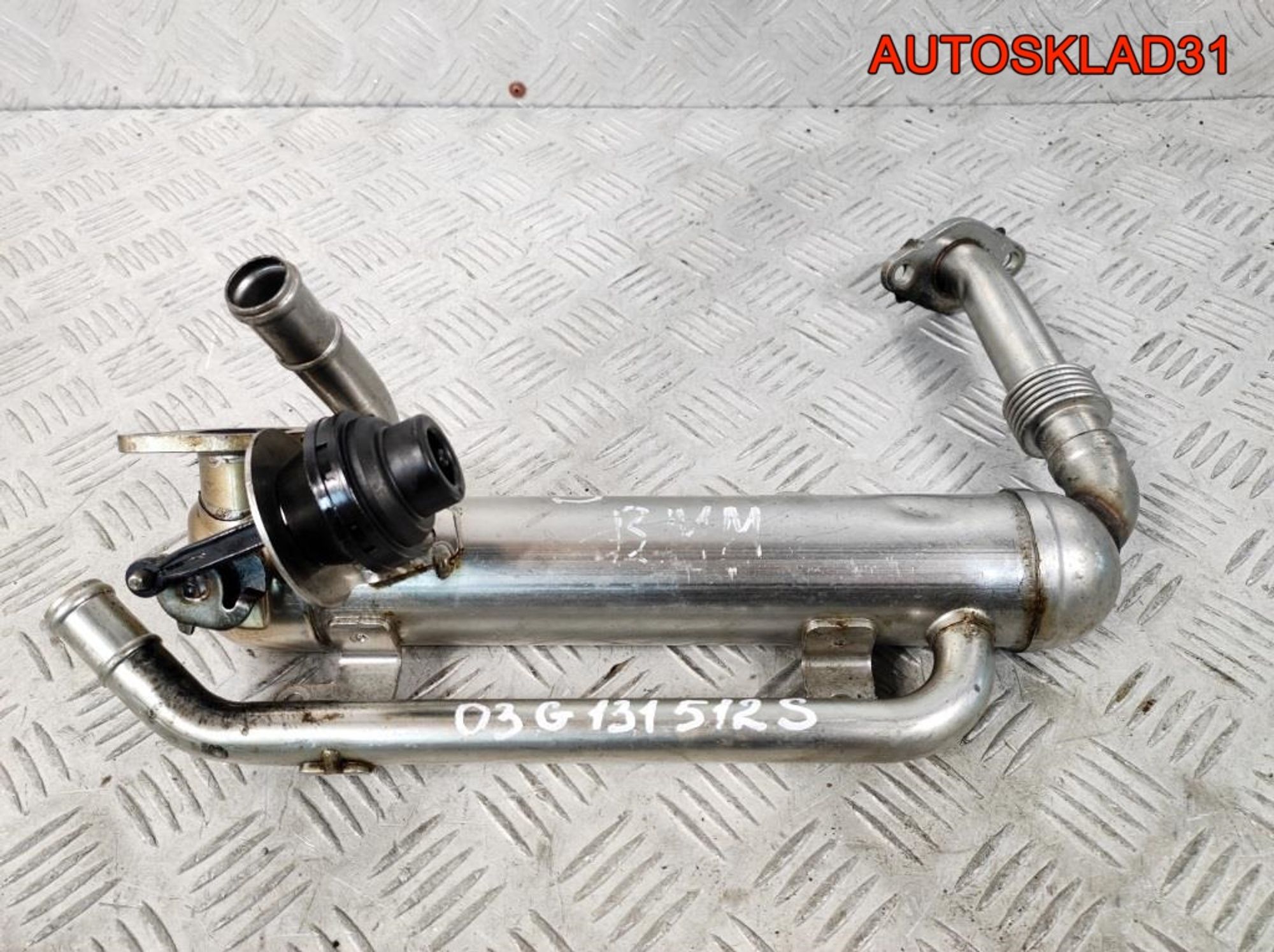 Радиатор EGR VW Passat B6 2,0 BMM 03G131512S, 1400 рублей, Дубовое