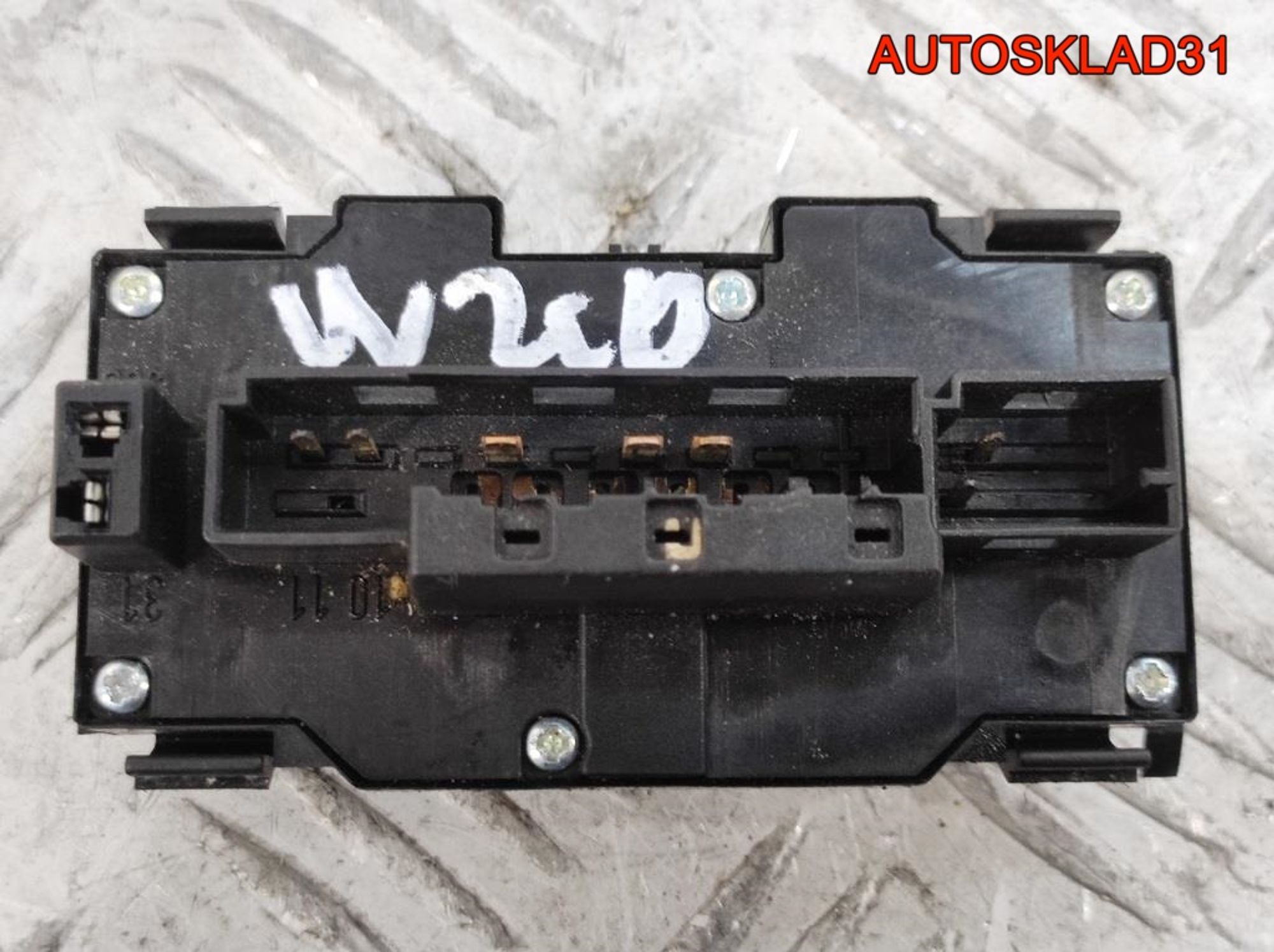 Кнопка аварийной сигнализации Mercedes Benz W210, 800 рублей, Дубовое