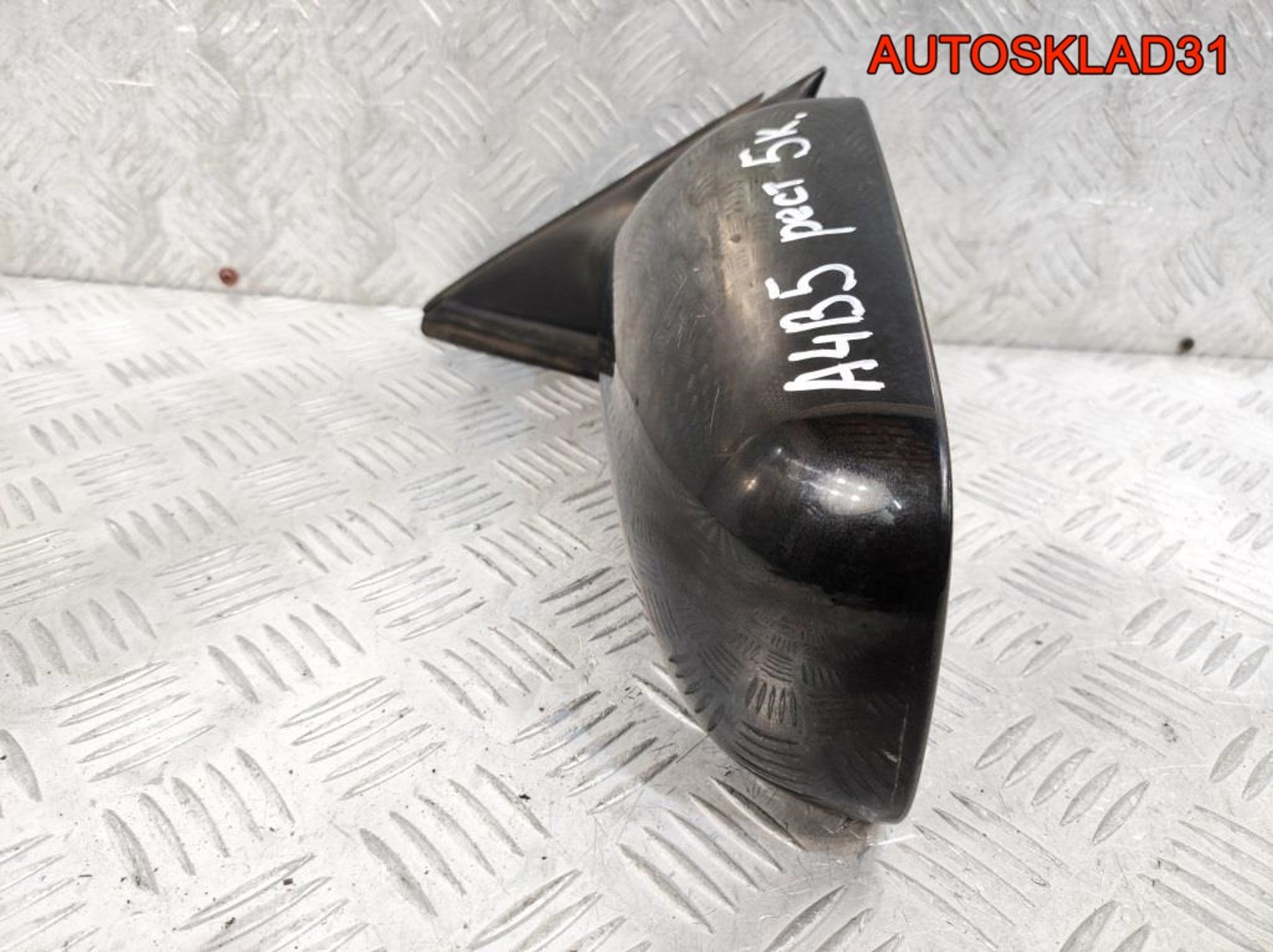 Зеркало левое 5 контактов Audi A4 B5 Рестайлинг, 2300 рублей, Дубовое