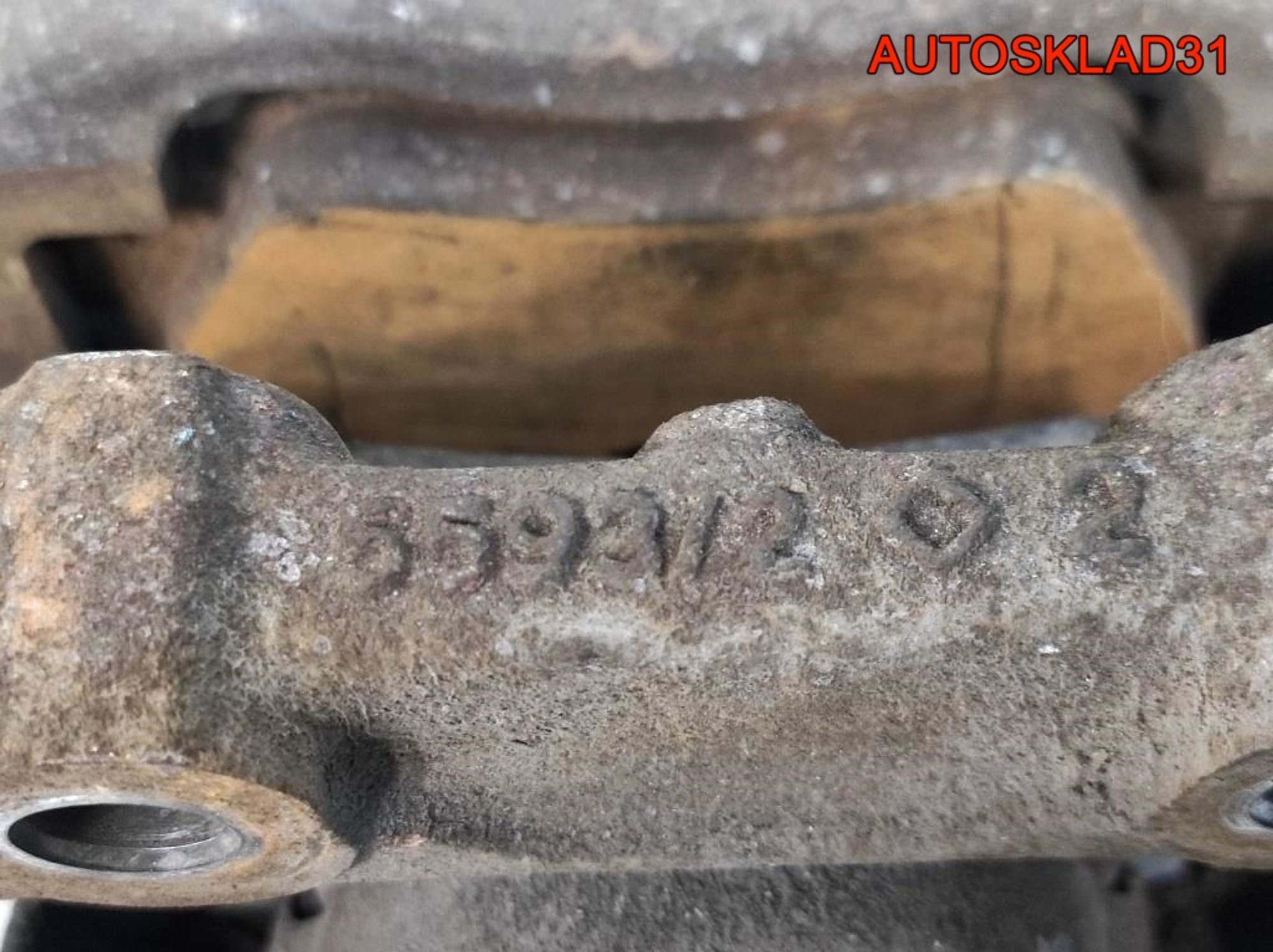 Суппорт тормозной передний правый Opel Omega B, 1700 рублей, Дубовое