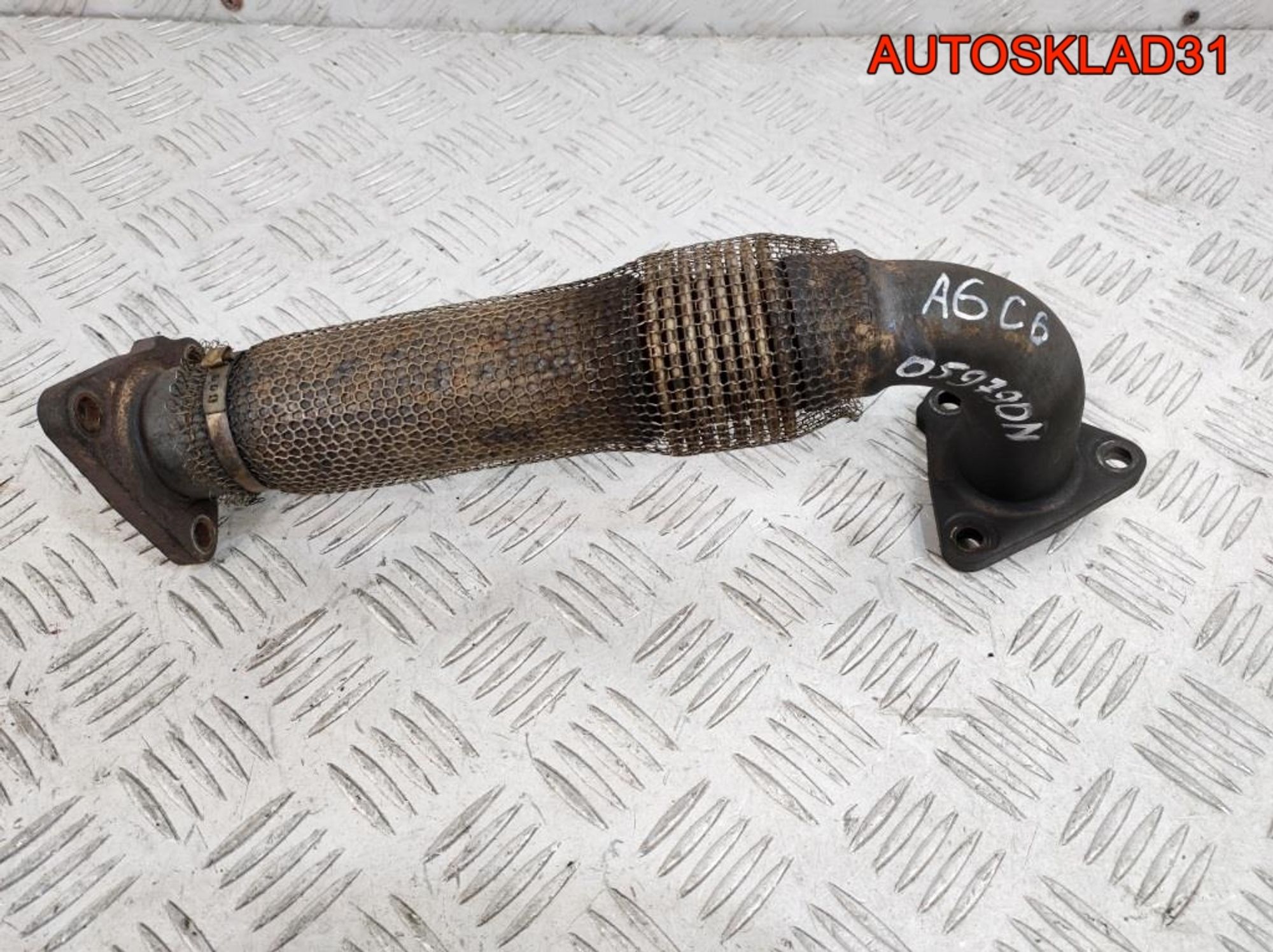 Коллектор выпускной Audi A6 C6 3.0 Дизель 059790N, 300 рублей, Дубовое