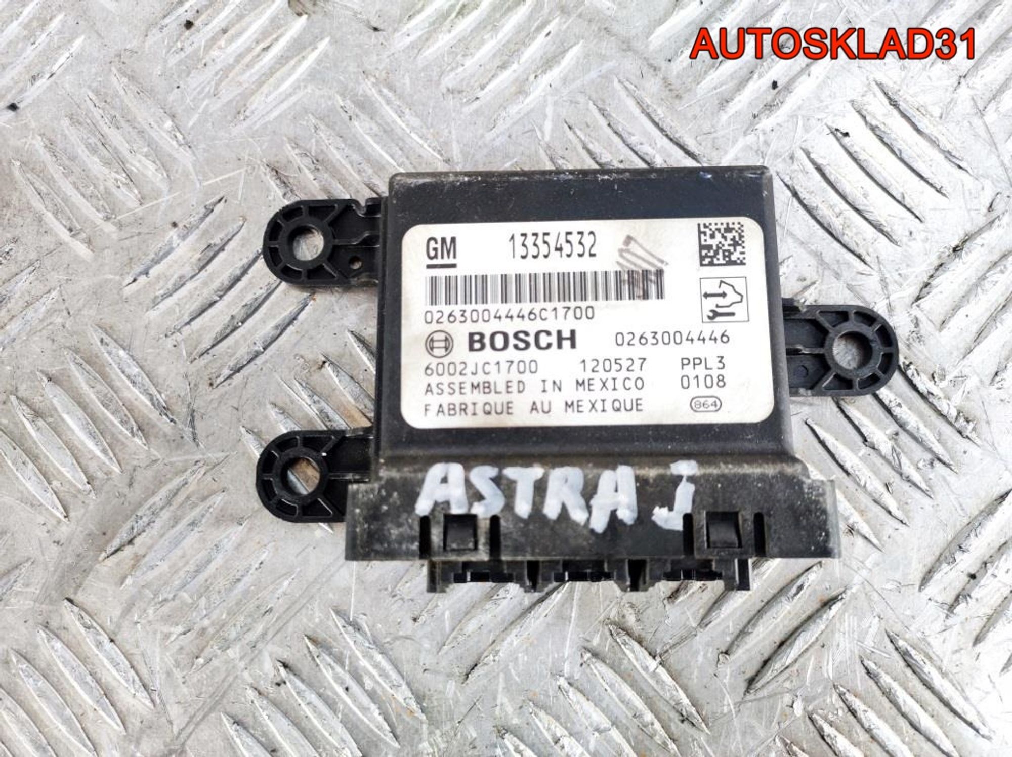 Блок управления парктроником Opel Astra J 13354532, 2300 рублей, Дубовое