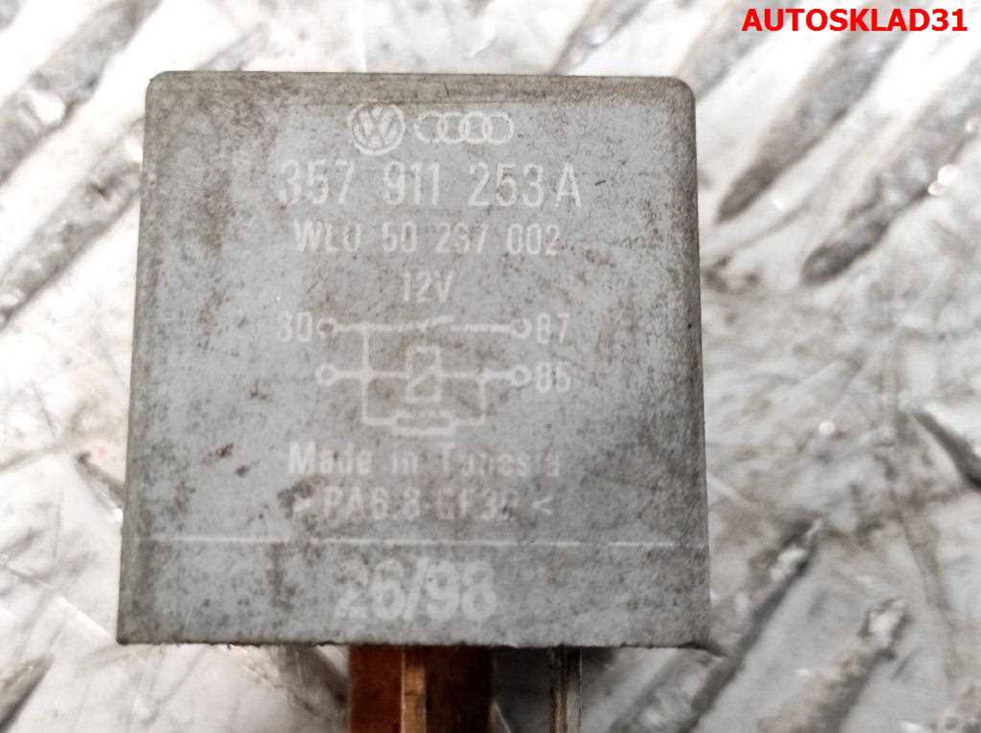 Реле накала свечей 104 VW Sharan 1 357911253A, 600 рублей, Дубовое