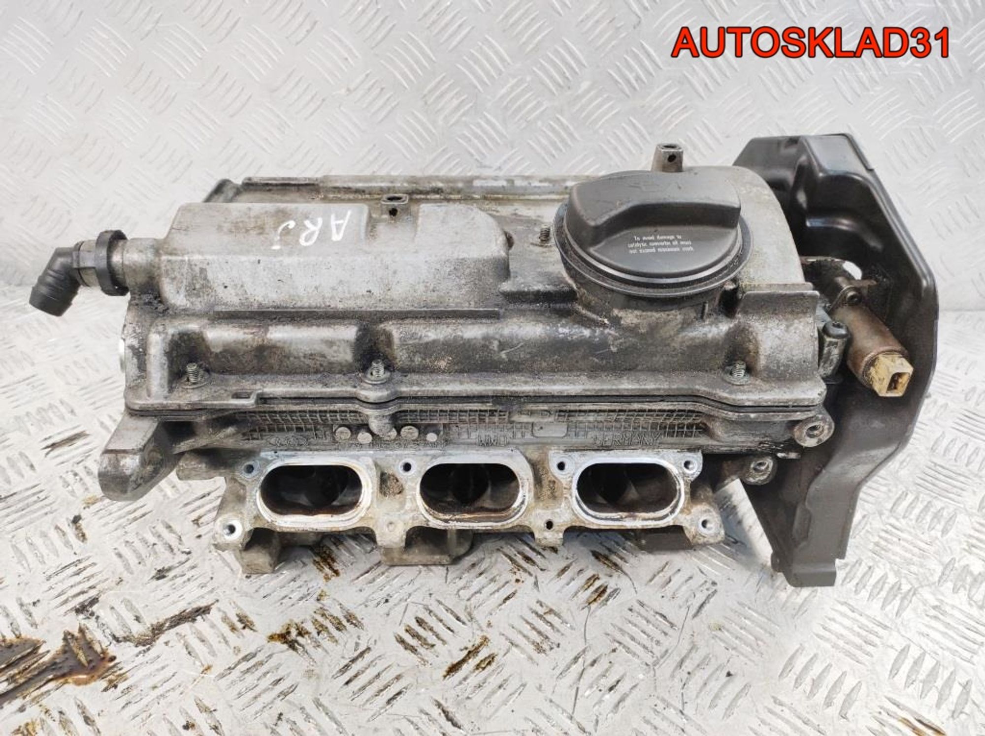 Головка блока левая Audi A6 C5 2,4 ARJ Бензин 078103373AH, 15000 рублей, Дубовое