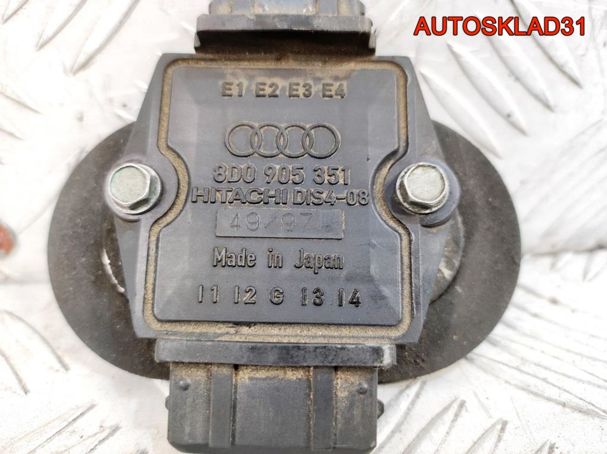Коммутатор зажигания Audi A6 C5 1,8 Бензин 8D0905351, 3500 рублей, Дубовое