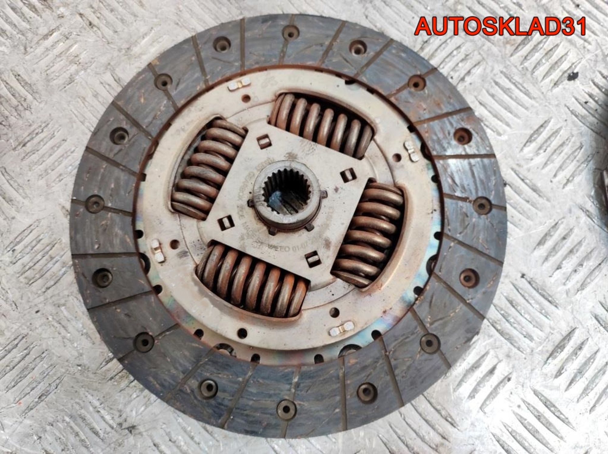 Комплект сцепления одномассовый Audi A6 C5 2,5 AKE C0703080, 25000 рублей, Дубовое