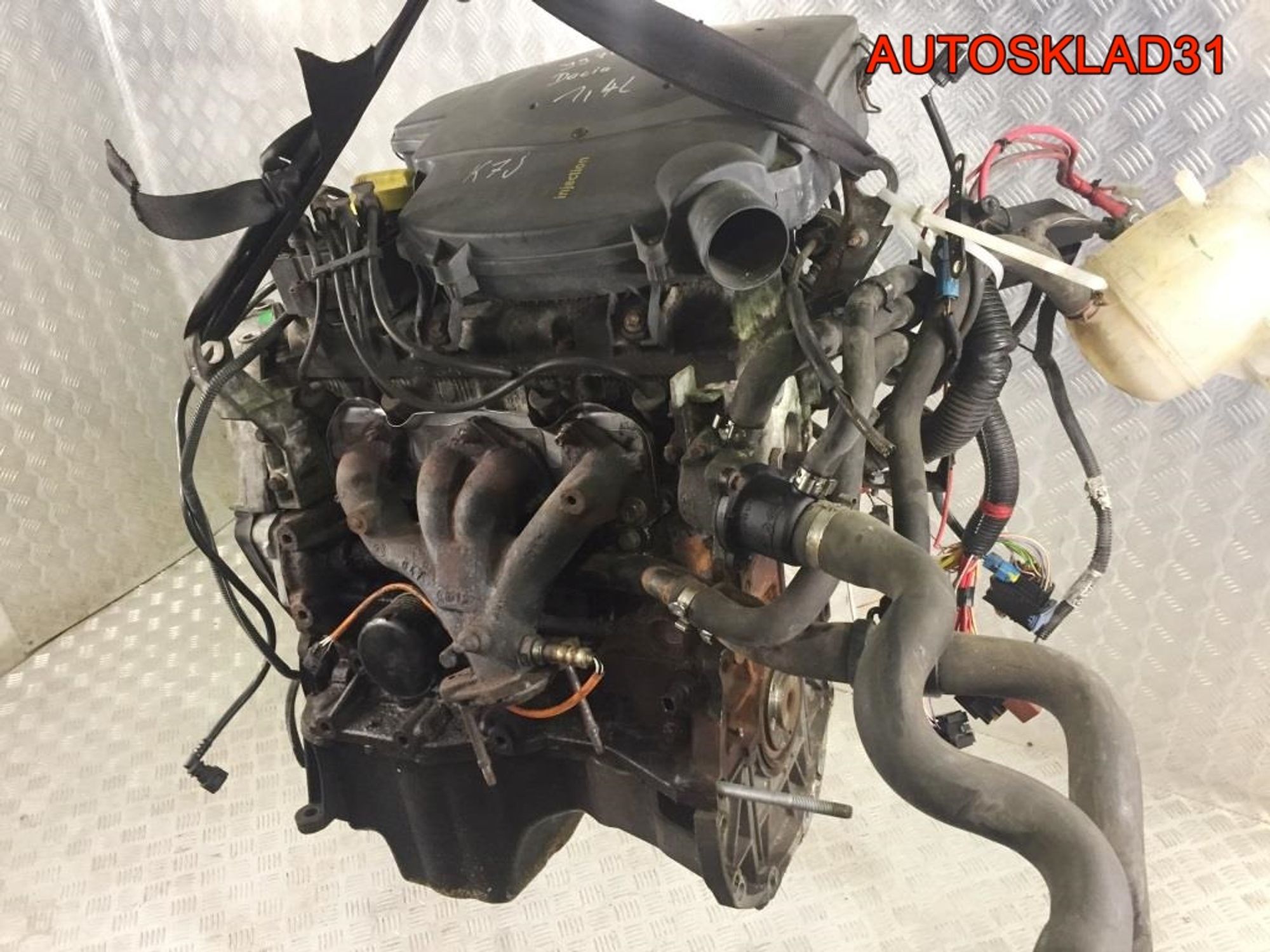 Двигатель K7J710 Renault Logan 1,4 Бензин, 110000 рублей, Дубовое