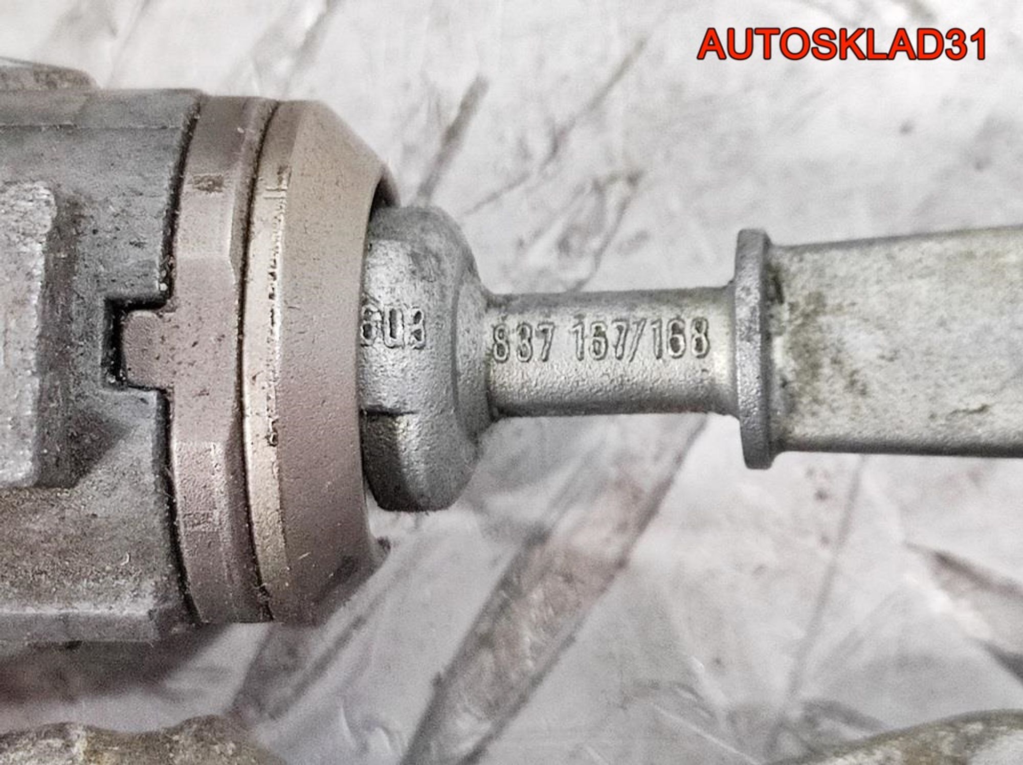 Комплект замок зажигания и личинки с ключом VW Polo 4 6Q3837167, 4100 рублей, Дубовое