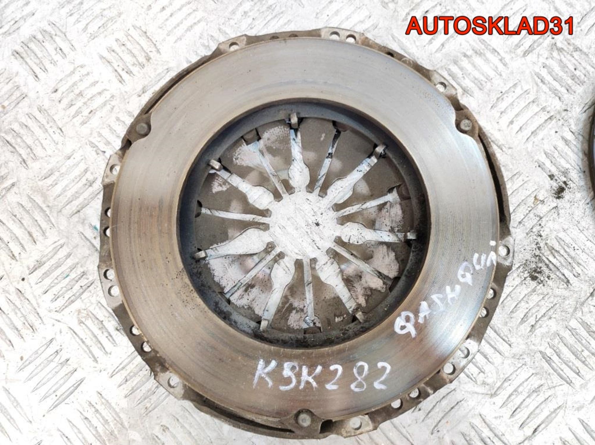 Комплект сцепления Nissan Qashqai J10 1,5 K9K 282 8200450217, 5000 рублей, Дубовое