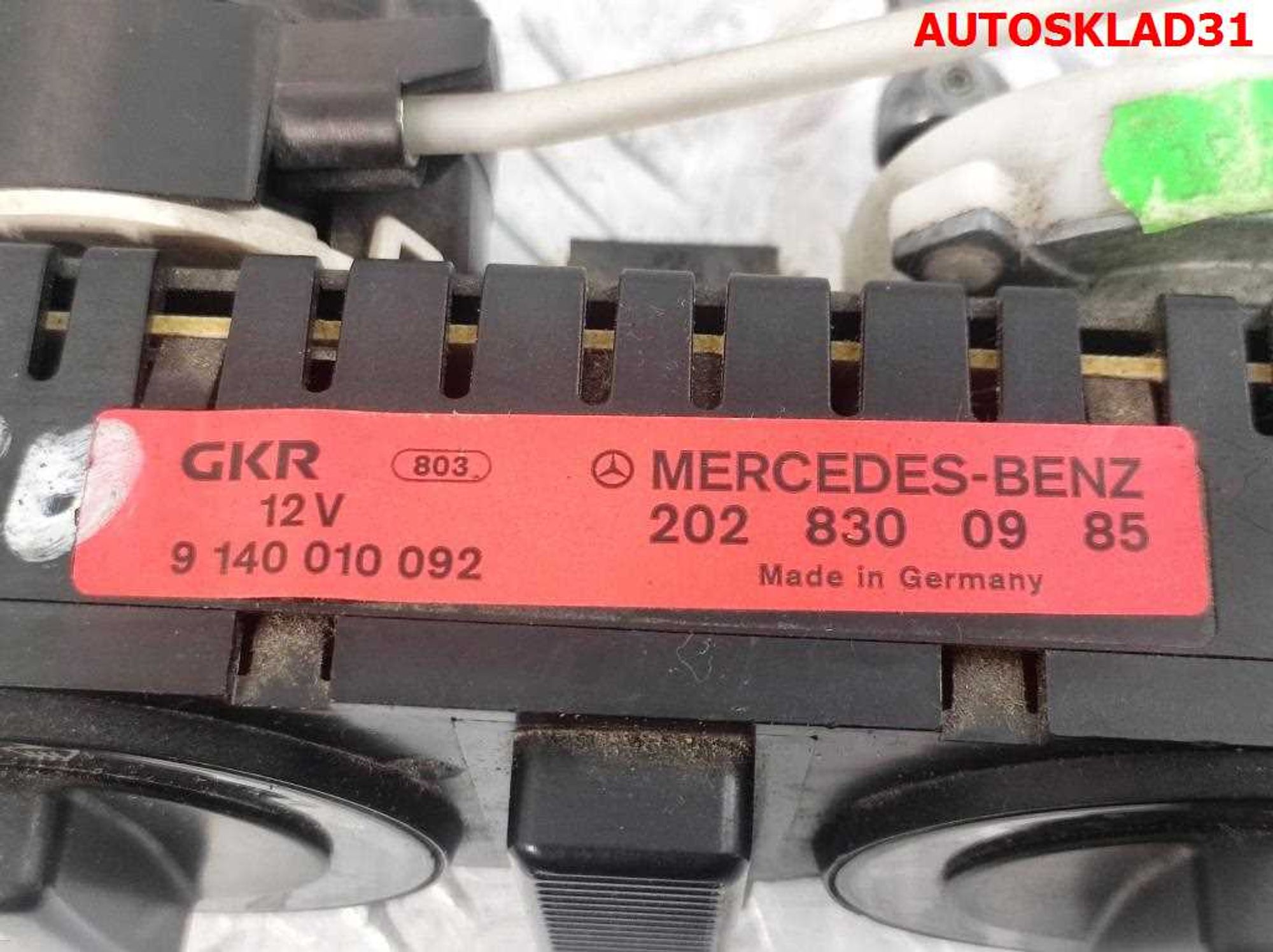 Блок управления отопителем Mercedes W202 A2028300985, 2000 рублей, Дубовое