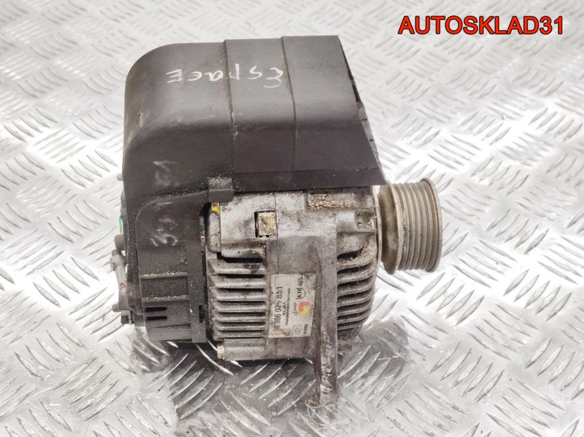 Генератор 80A Renault Espace 2 0986039851 (Р), 4500 рублей, Дубовое