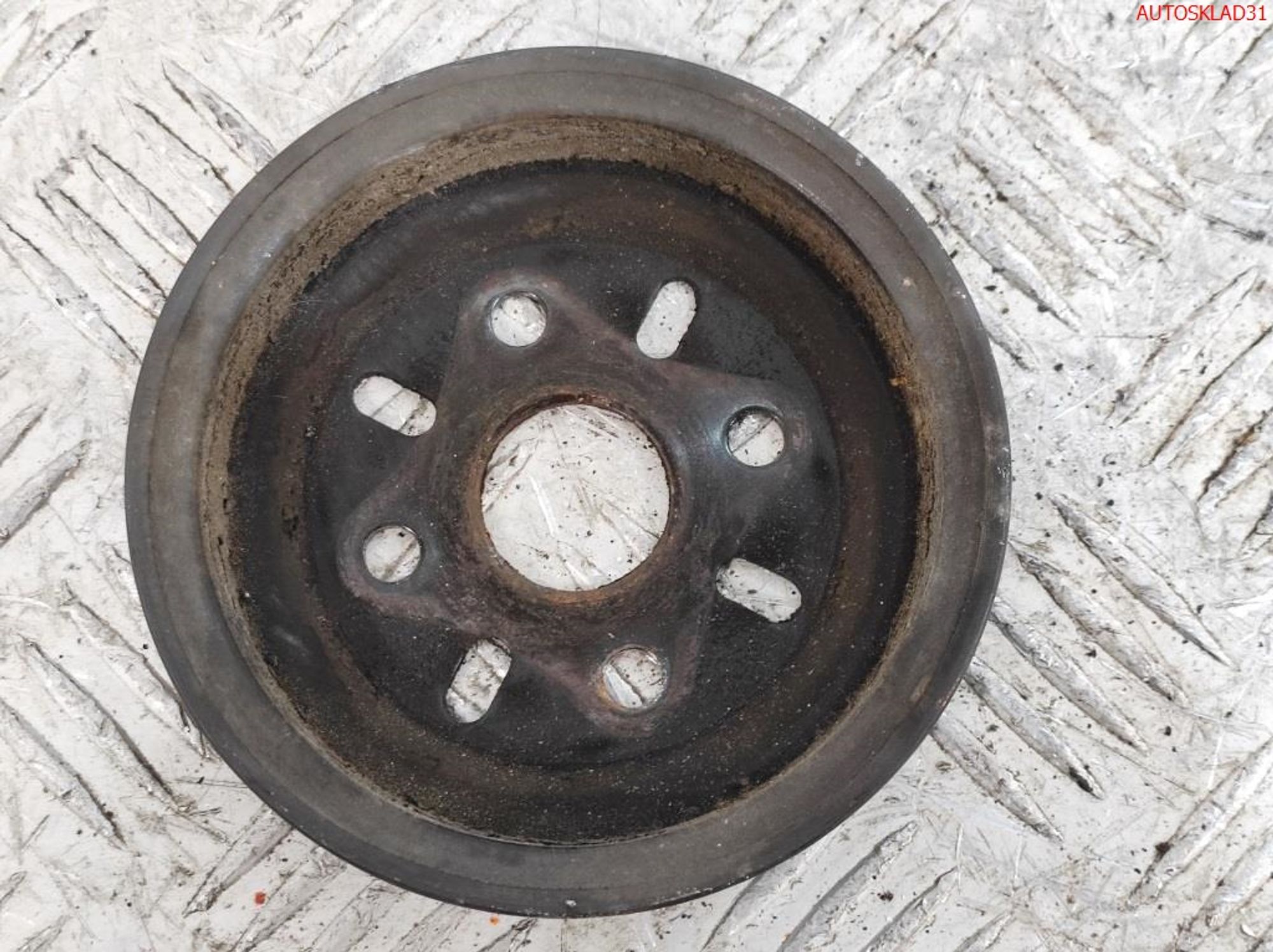 Шкив помпы Nissan Almera N16 1,8 QG18 Бензин 210519F600, 600 рублей, Дубовое