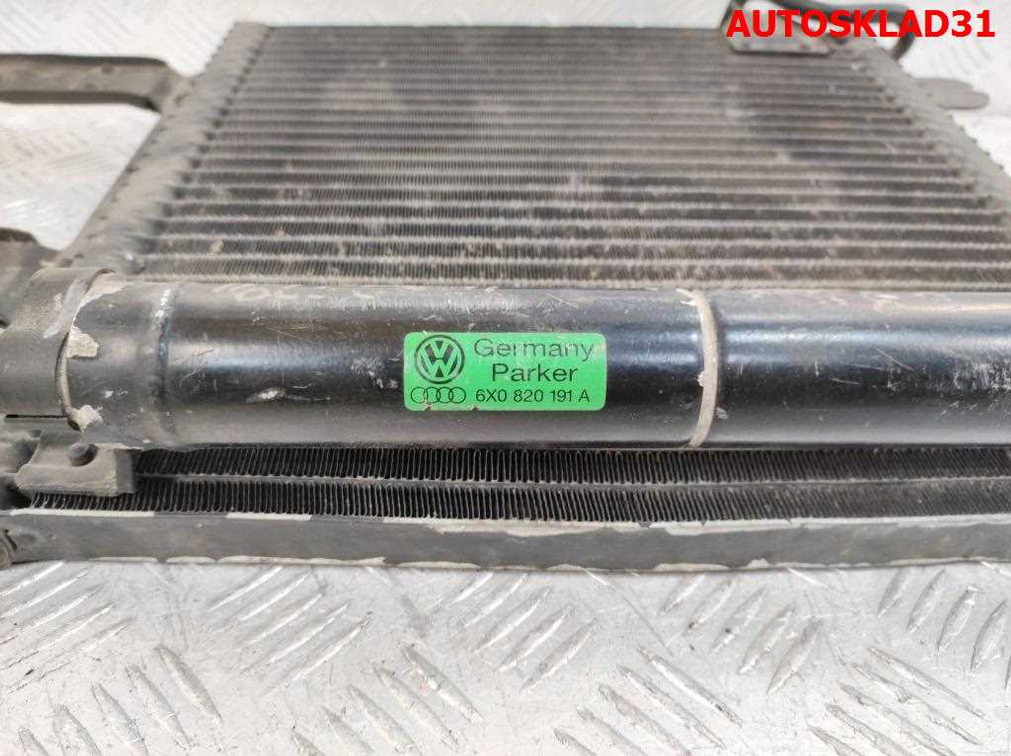 Радиатор кондиционера Volkswagen Polo 3 6X0820411A, 2000 рублей, Дубовое
