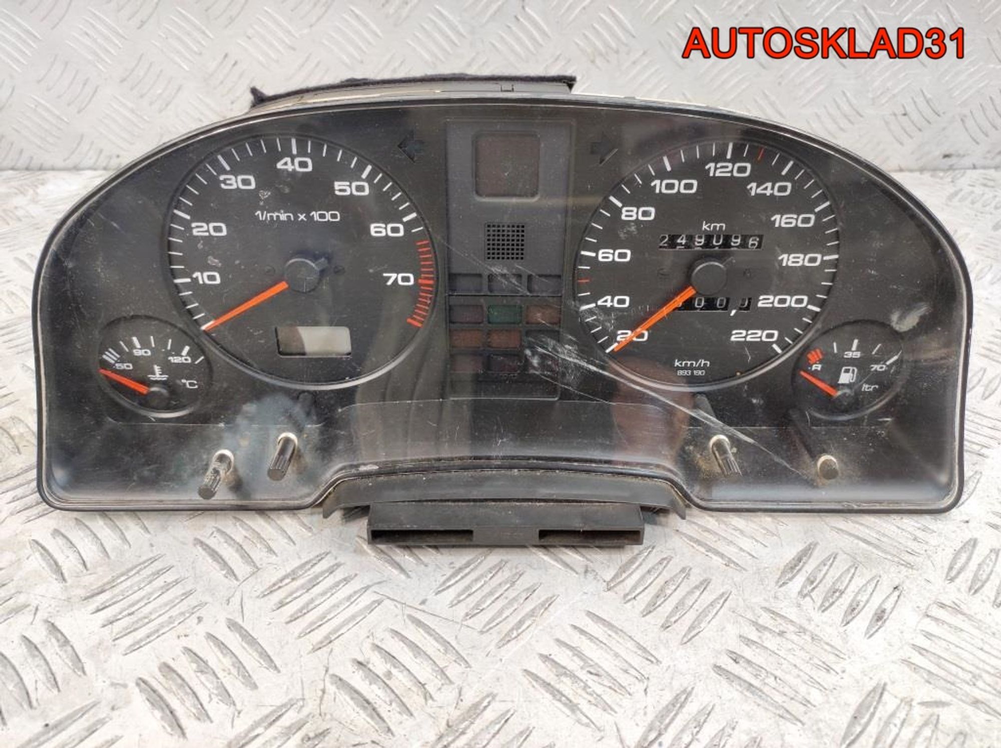 Панель приборов Audi 80 B3 893919067 Бензин, 20000 рублей, Дубовое