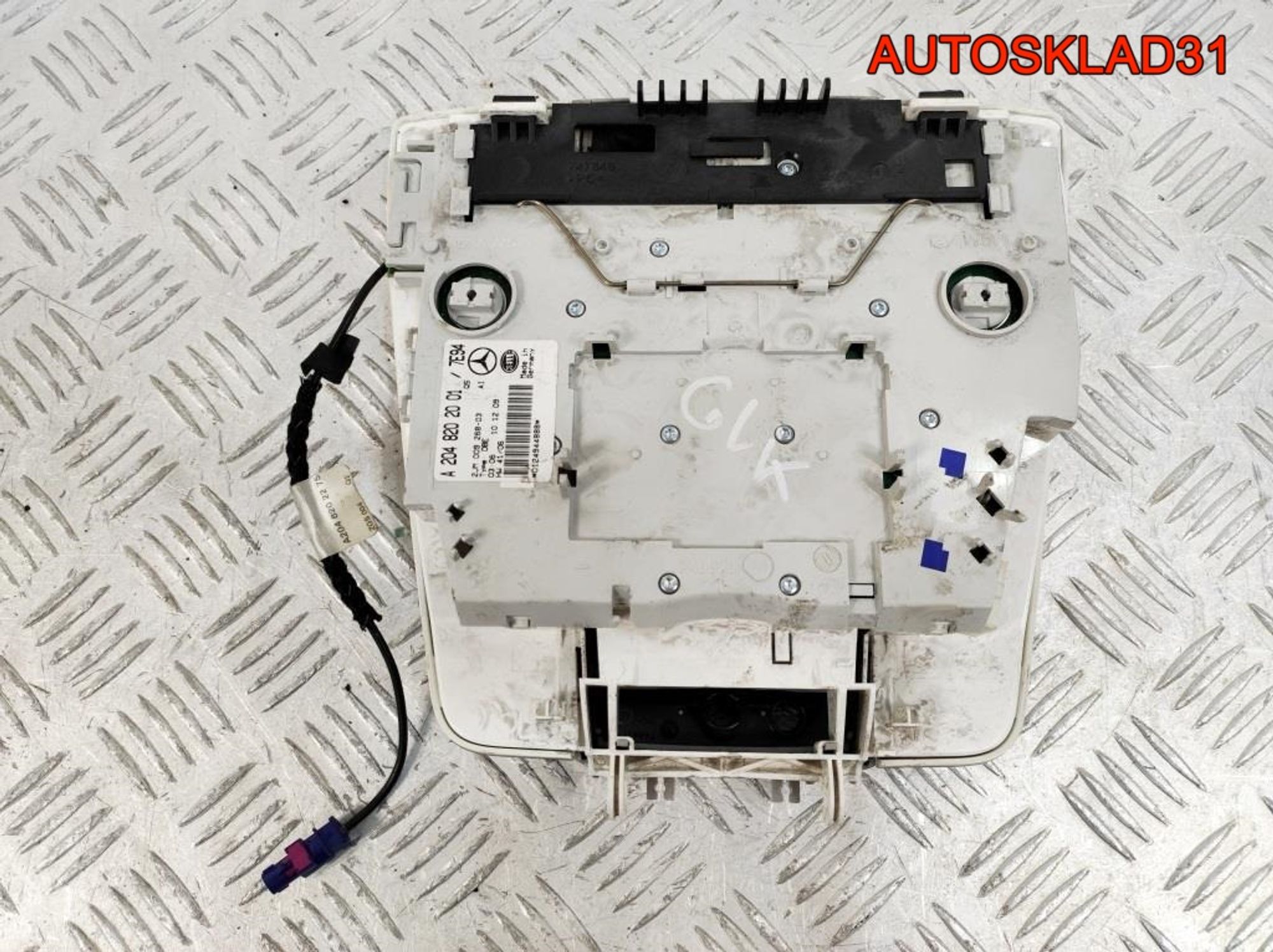 Плафон салона передний Mercedes X204 A2048202001, 2700 рублей, Дубовое