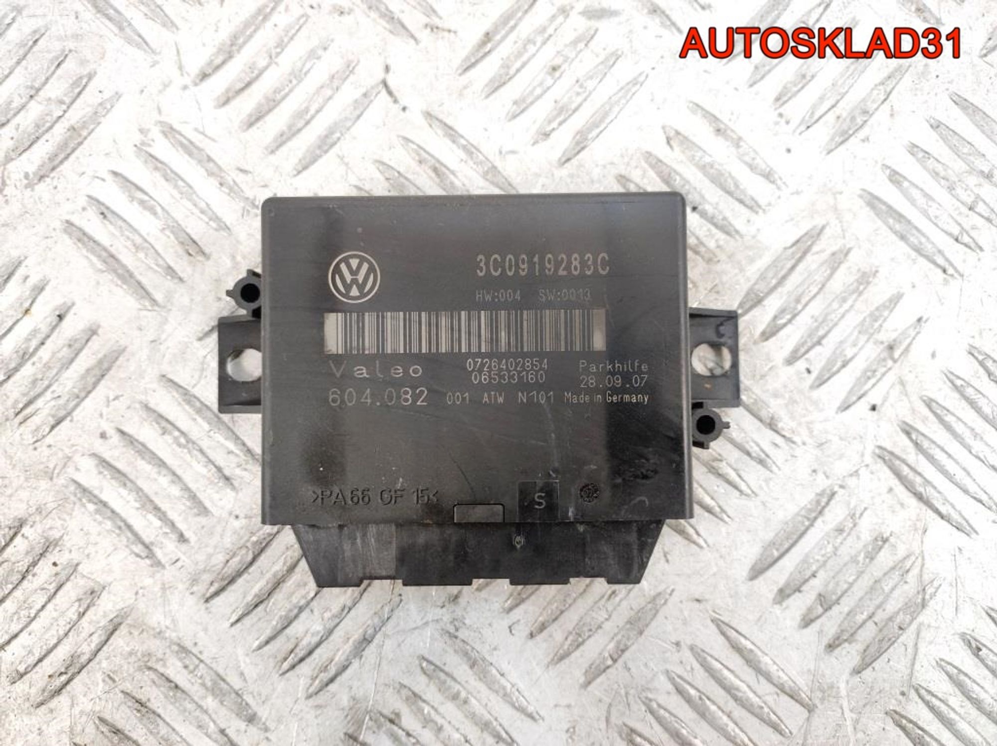 Блок управления парктроником VW Passat B6 3C0919283C, 8000 рублей, Дубовое