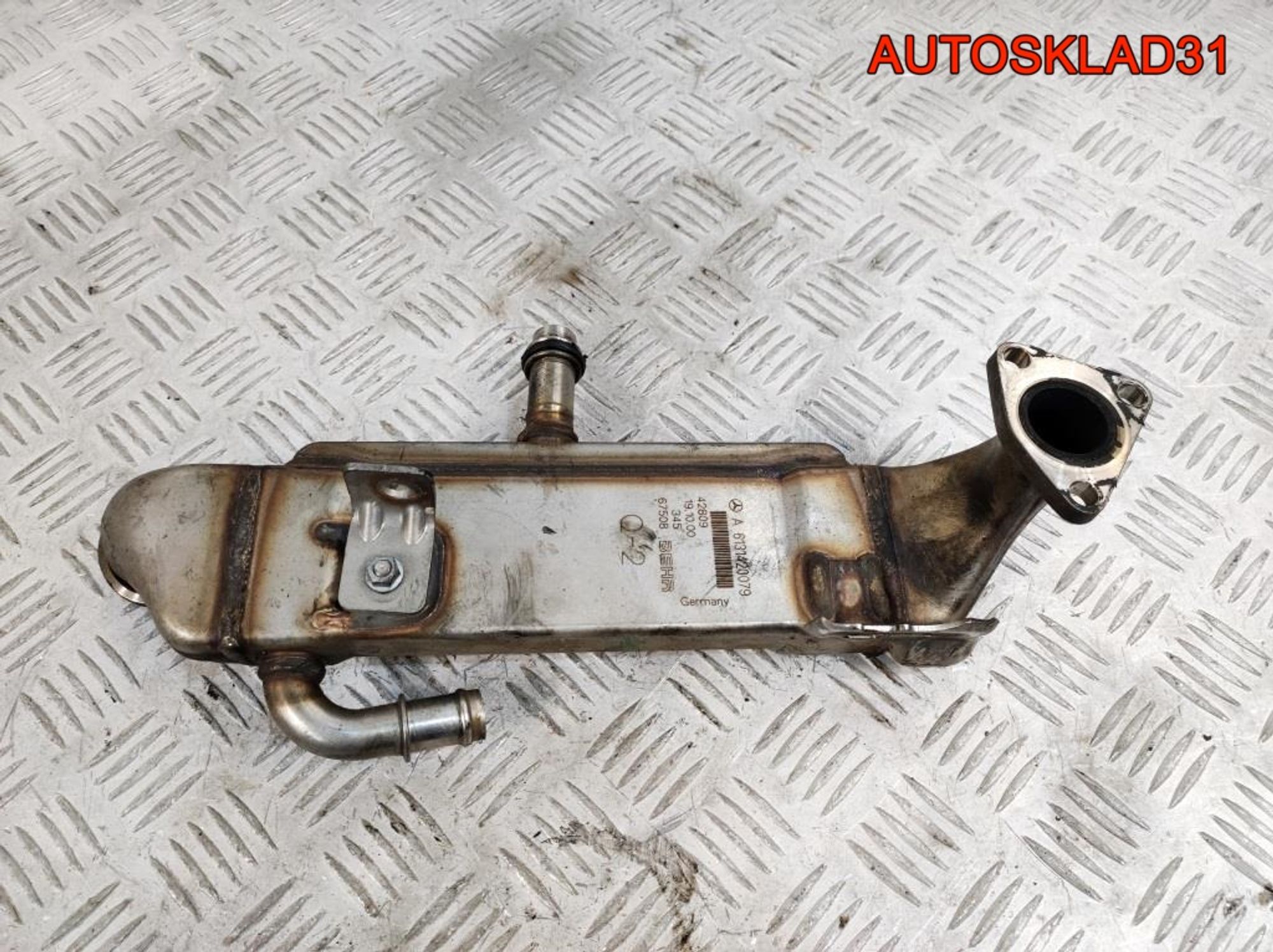 Радиатор EGR Mercedes Benz W220 3,2 613 A6131420079, 900 рублей, Дубовое