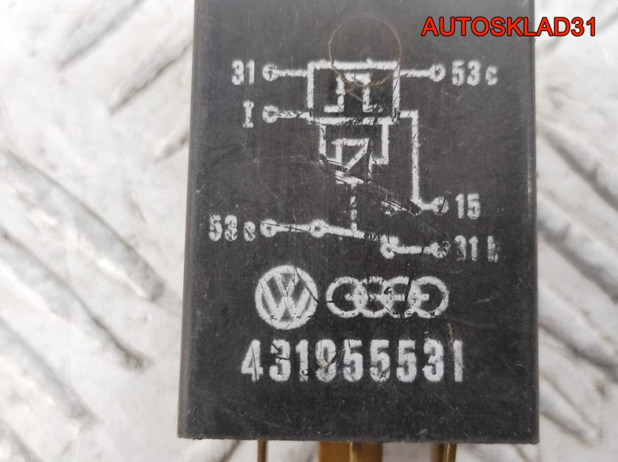 Реле №229 Audi 100 C4 431955531, 600 рублей, Дубовое