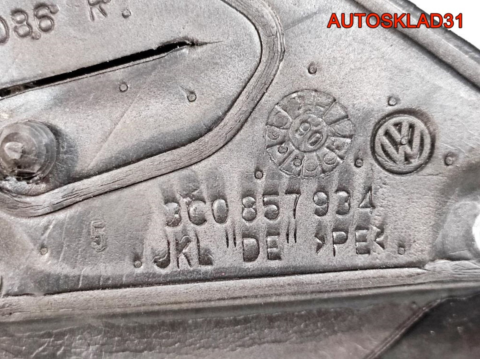 Зеркало правое 6 контактов VW Passat B6 3C1857508DP, 4500 рублей, Дубовое