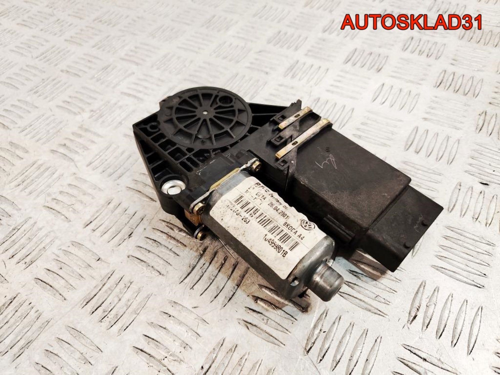 Моторчик стеклоподъемника передний левый Skoda Octavia A4 1U4959801B, 8000 рублей, Дубовое