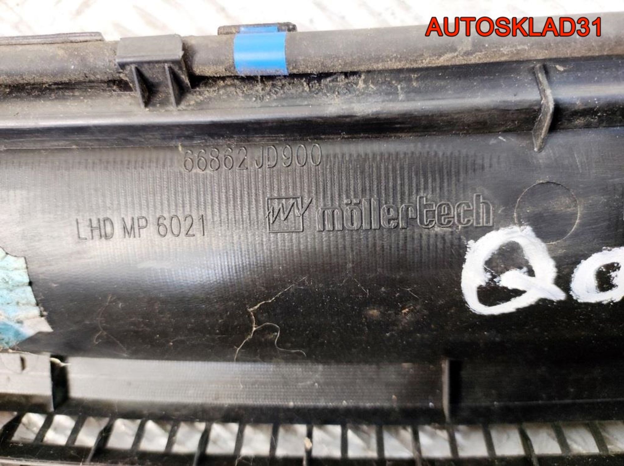 Решетка стеклоочистителя Nissan Qashqai 66862JD900, 12200 рублей, Дубовое