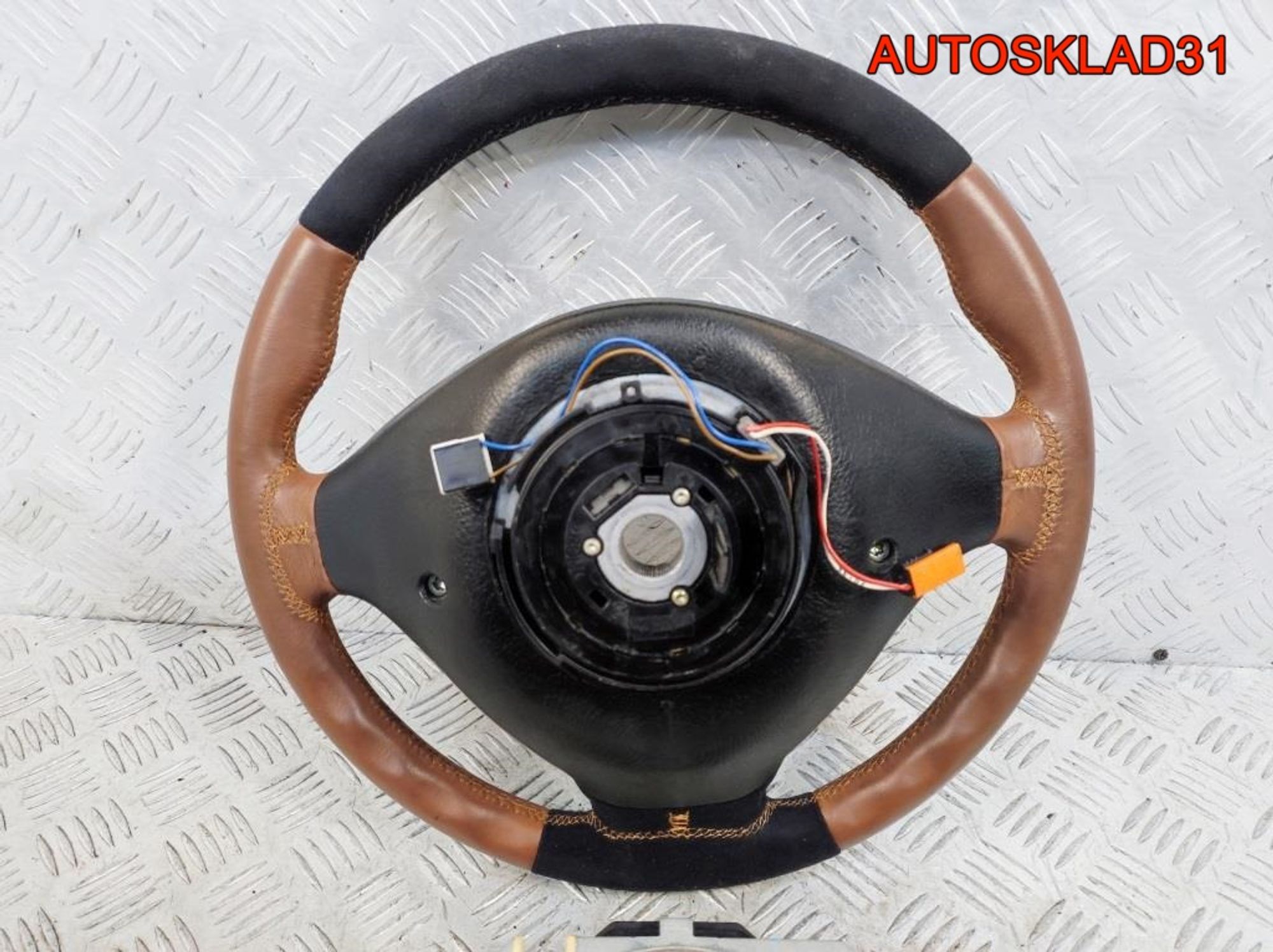 Рулевое колесо с AIR BAG Кожа BMW E36 323422282309, 12200 рублей, Дубовое